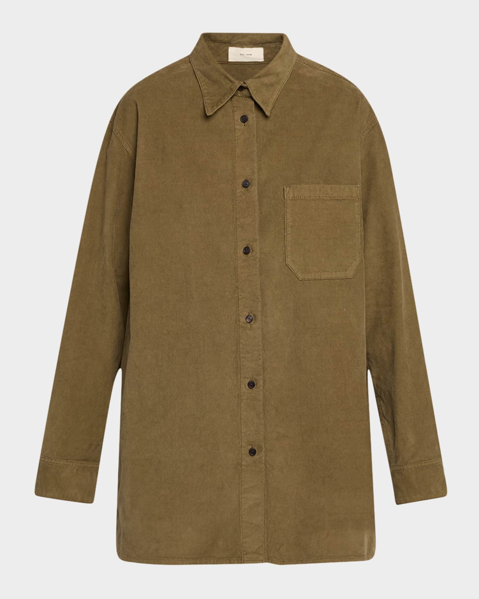 Idro Corduroy Collared Shirt 0