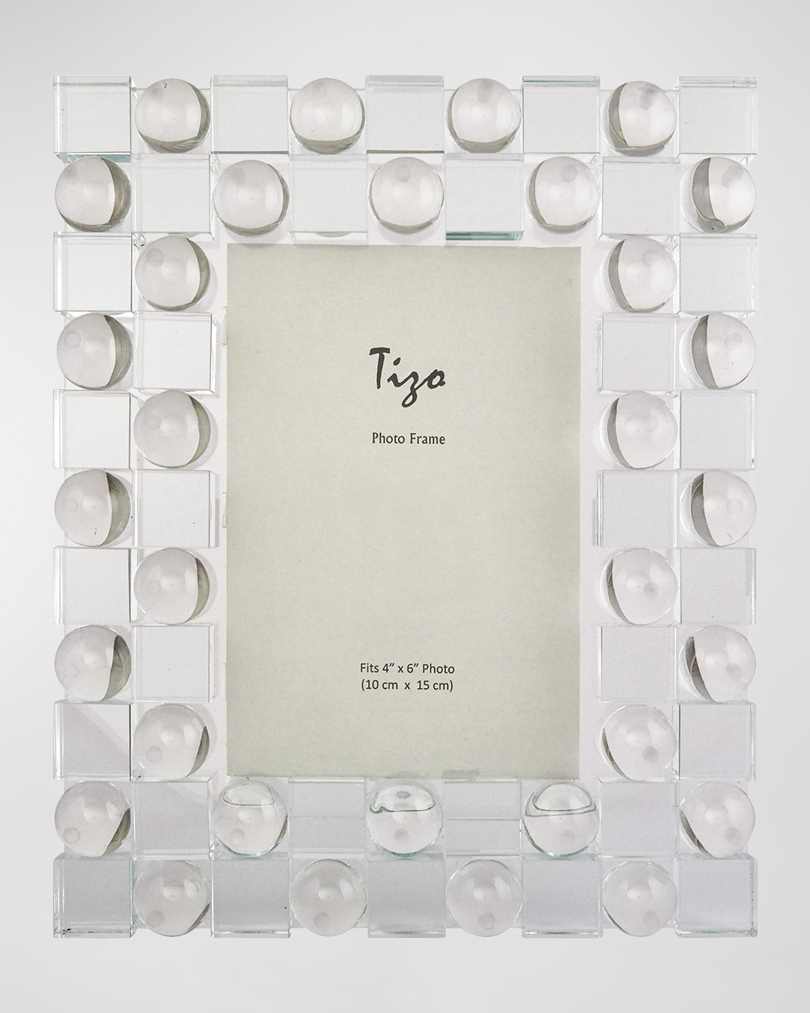 Clear Crystal Sphere/Square Frame Collection | Neiman Marcus