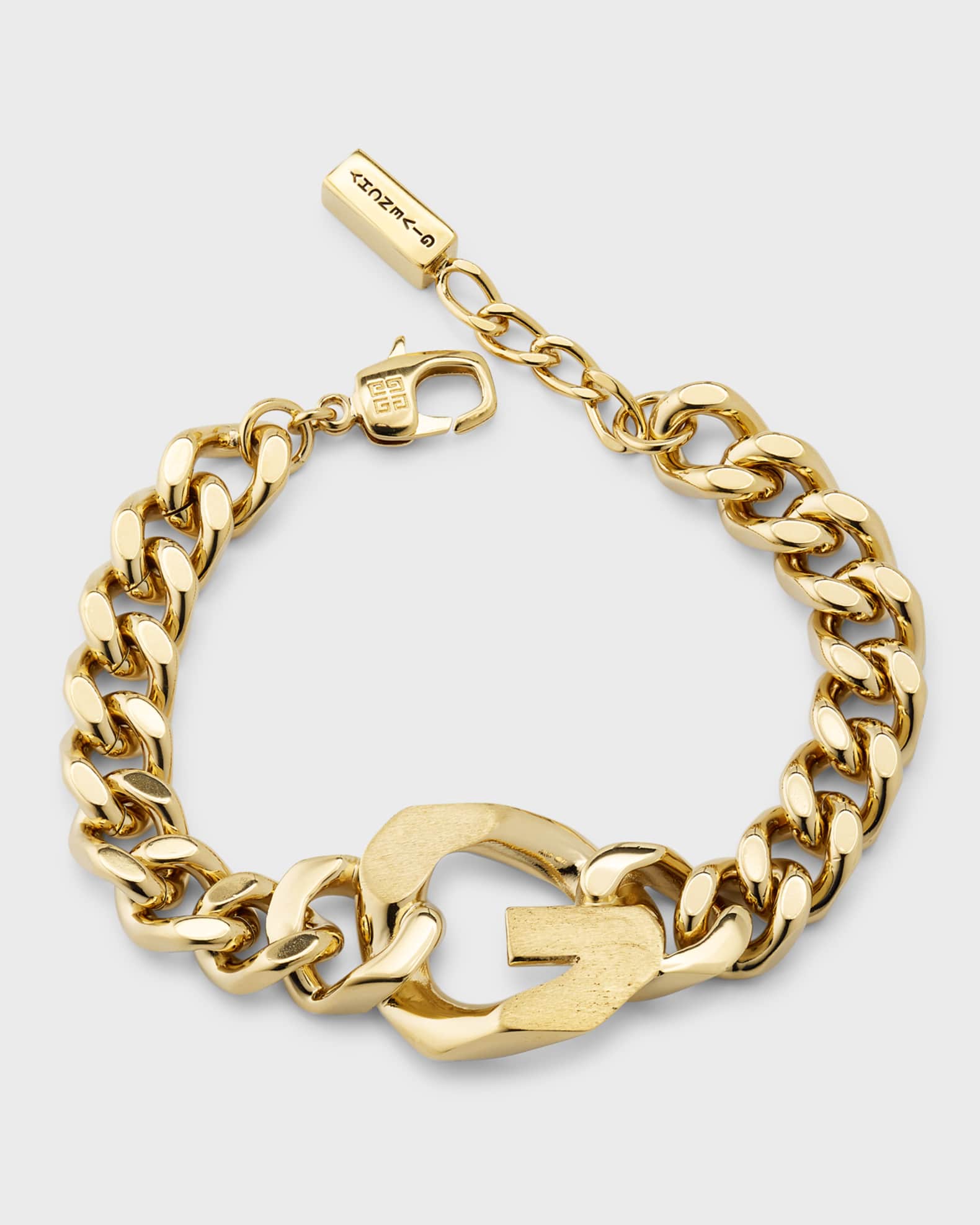 Givenchy G Chain Large Golden Bracelet Neiman Marcus