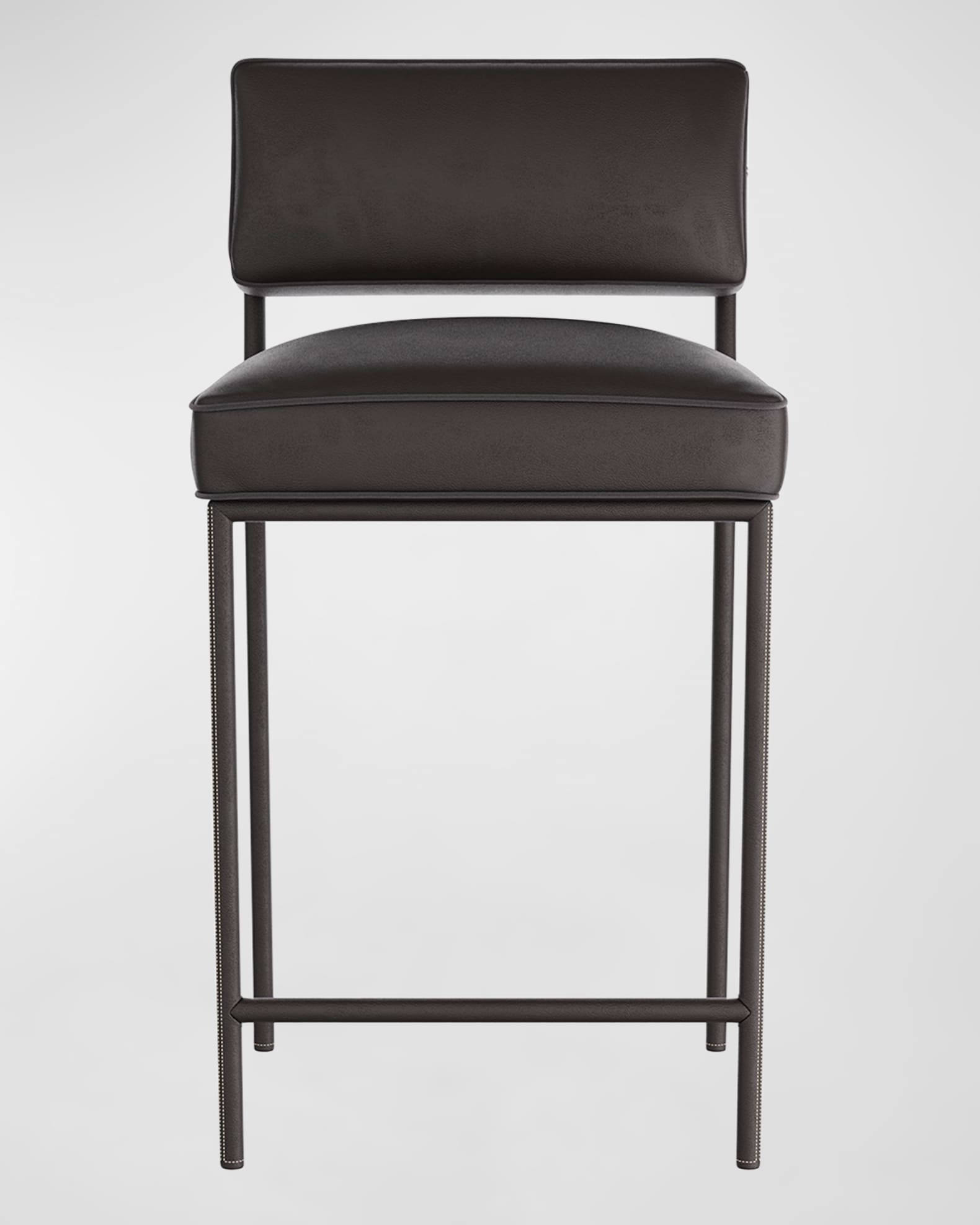 Topanga Leather Counter Stool, 26.5"  1