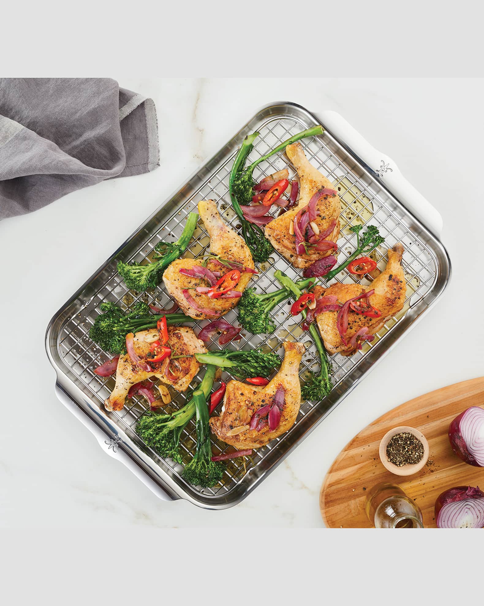 Hestan OvenBond Half Sheet Pan, 13" x 18" Neiman Marcus