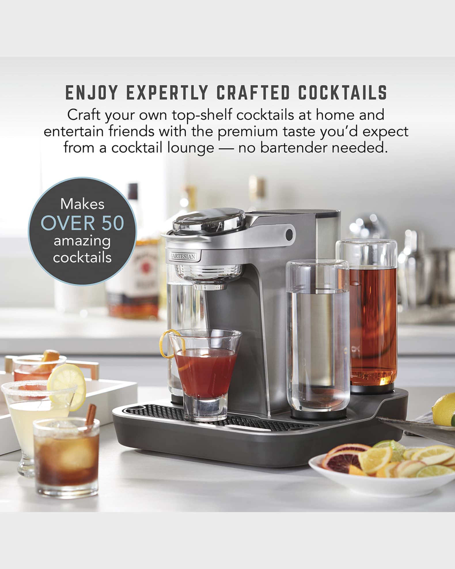 Too lazy to make a cocktail? This $299 machine from the people who