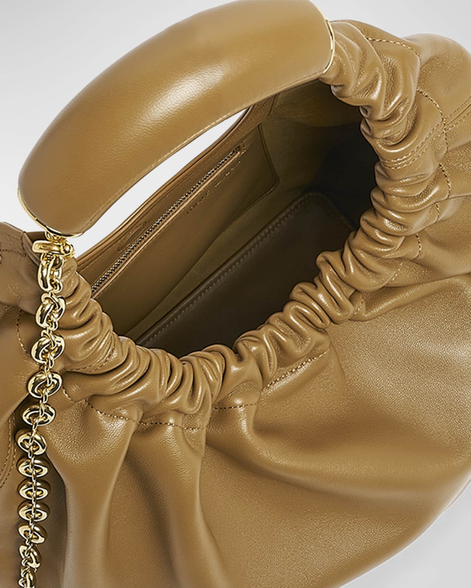 Squeeze Medium Shoulder Bag in Napa Leather