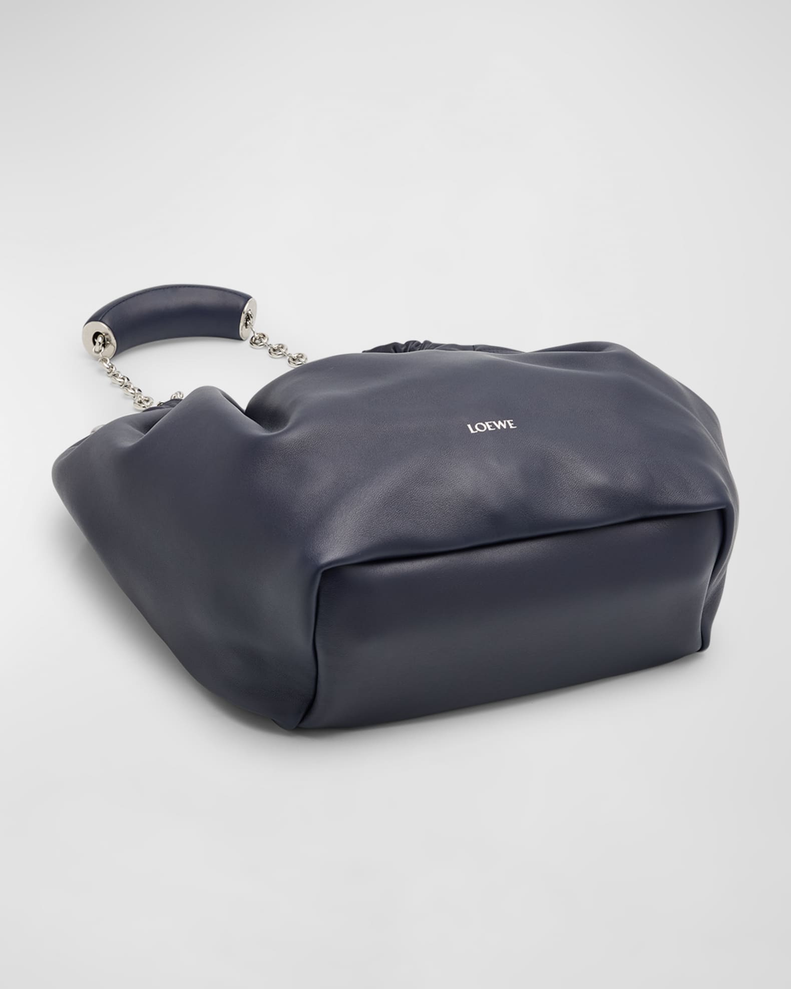 Loewe Squeeze Medium Shoulder Bag in Napa Leather | Neiman
