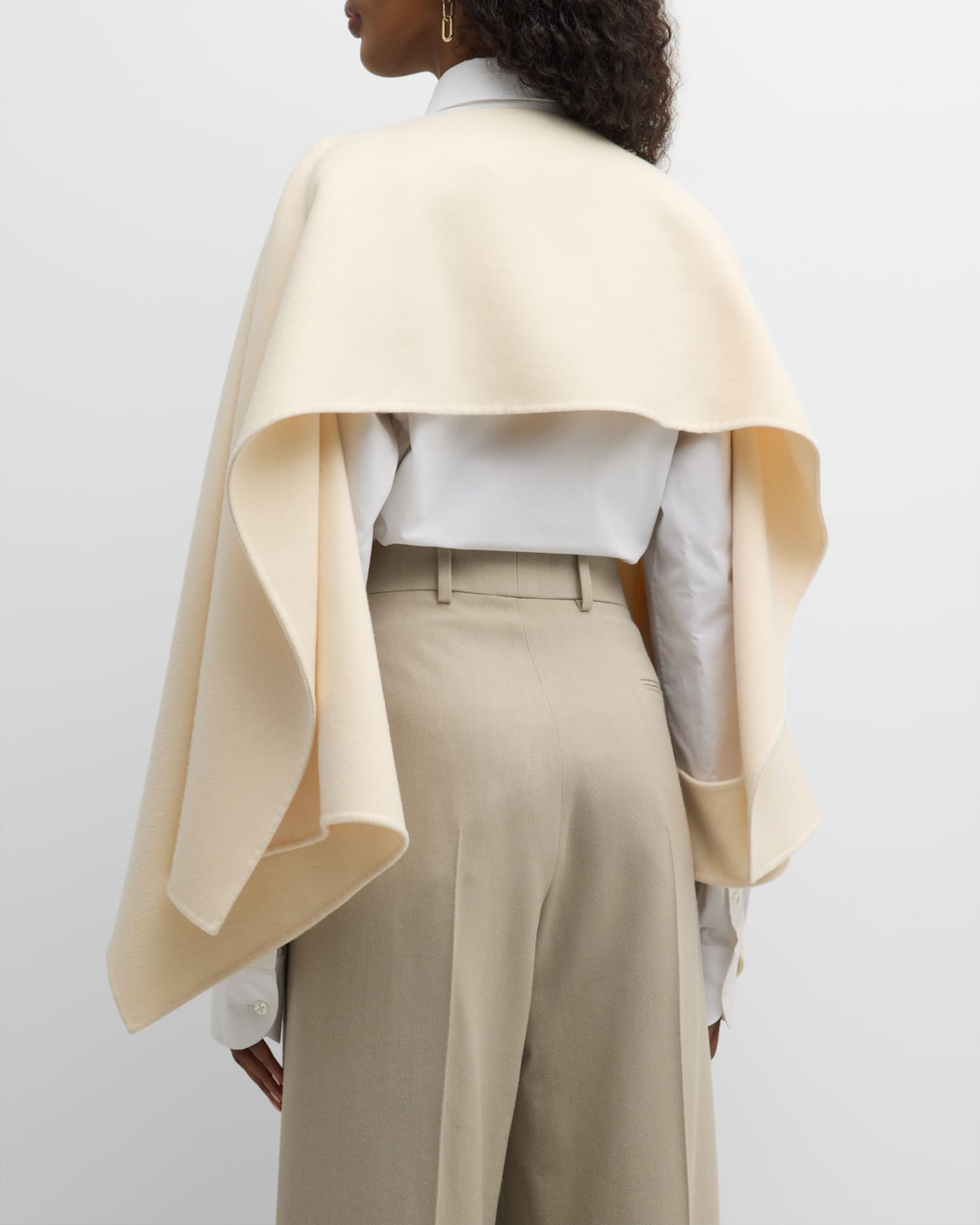 Neiman marcus cashmere poncho hot sale