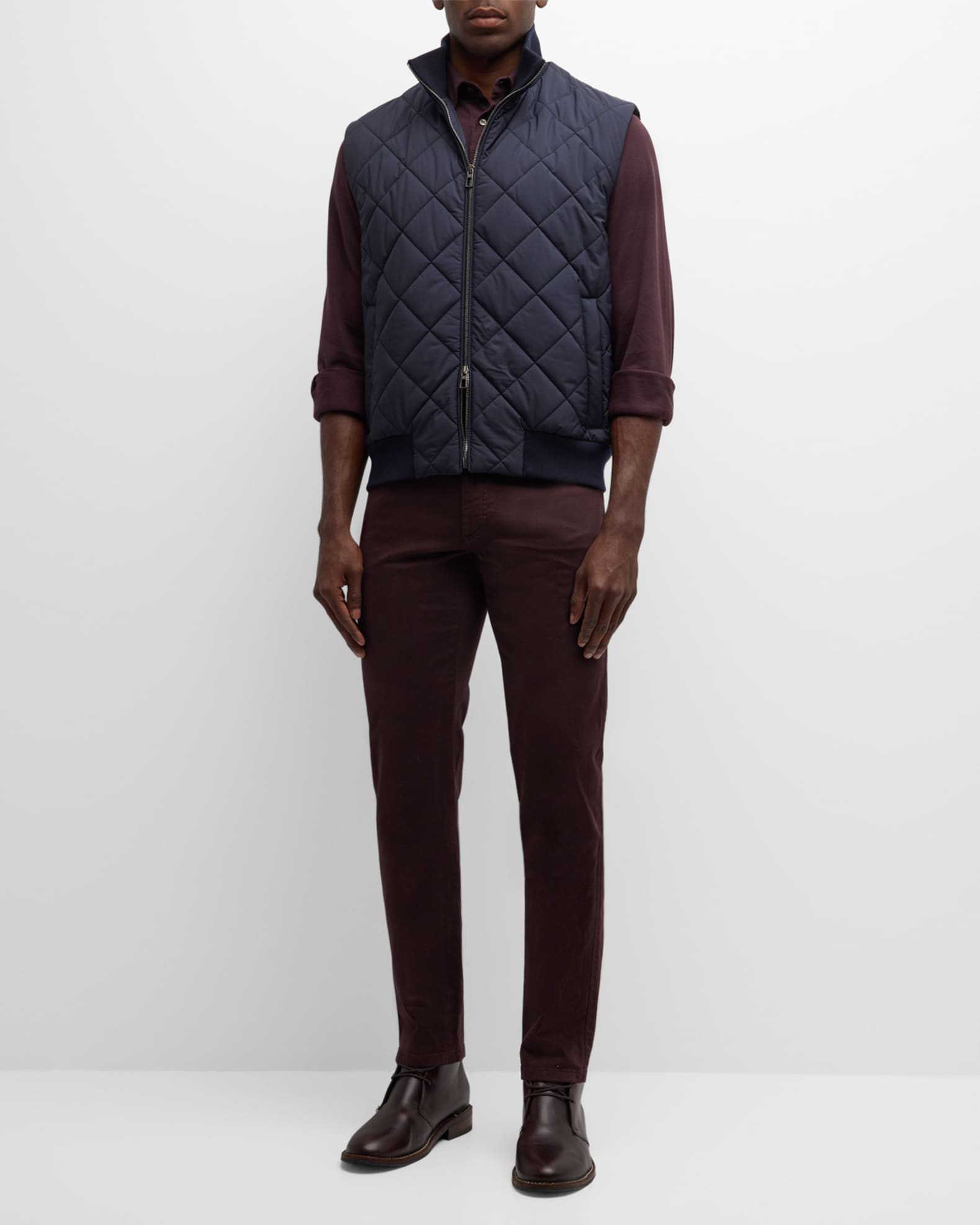 Loro Piana Men's Ampay Quilted Vest | Neiman Marcus