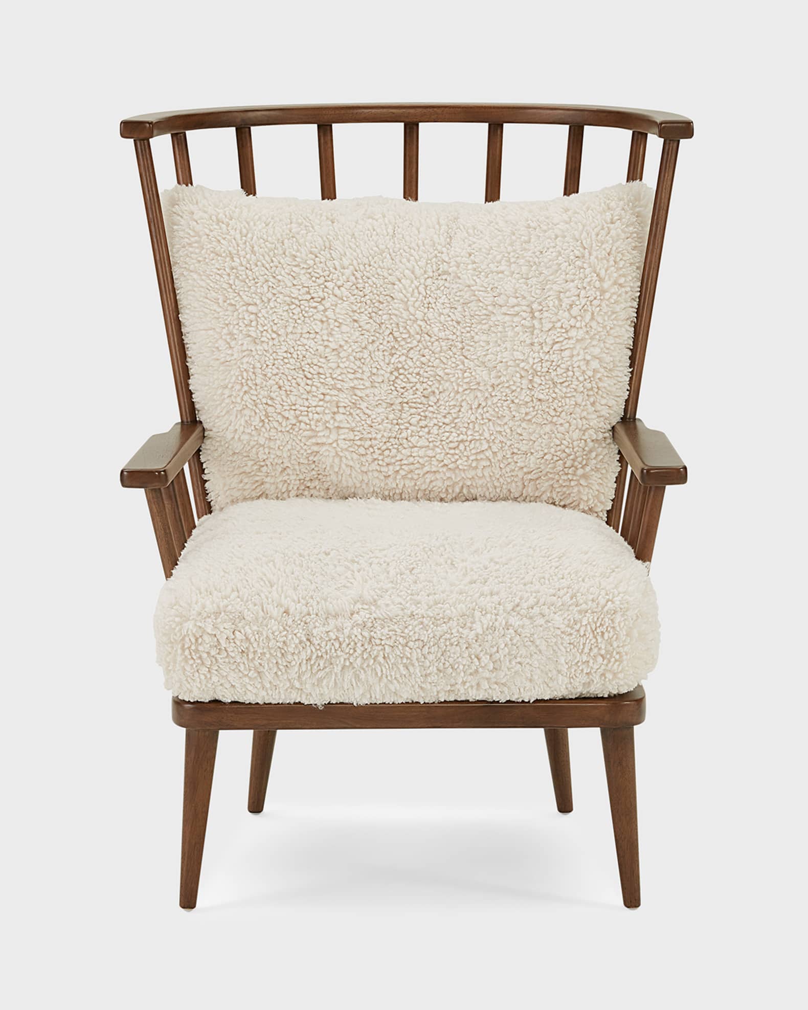 Shearling best sale chair zara