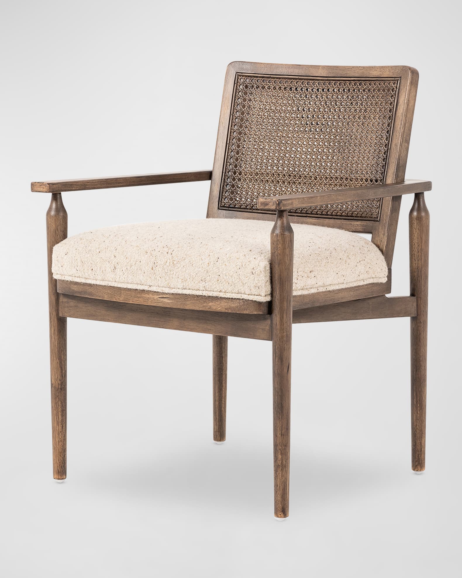 Xavier Cane Dining Armchair  0