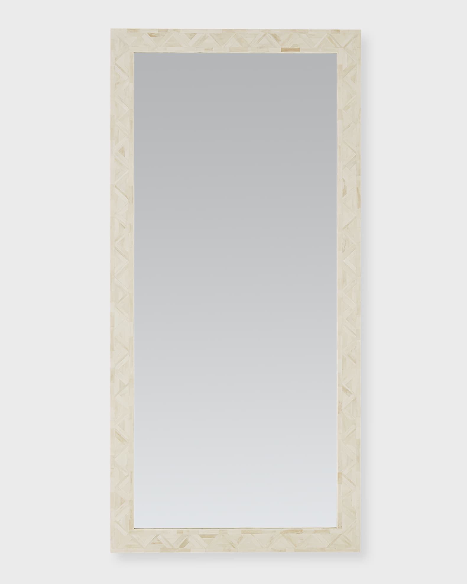 Loredo Bone Inlay Floor Mirror  1