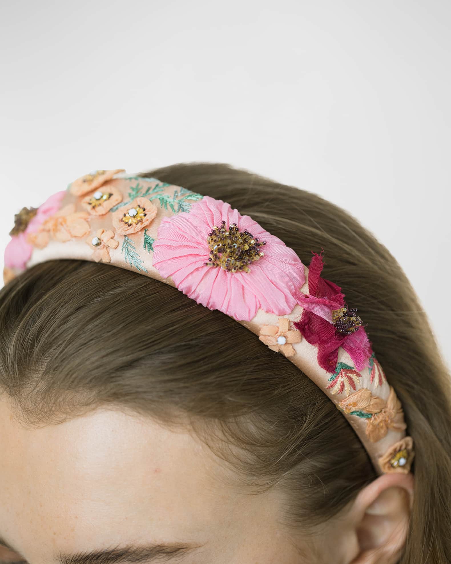 Sheryl Embellished Floral Headband  1