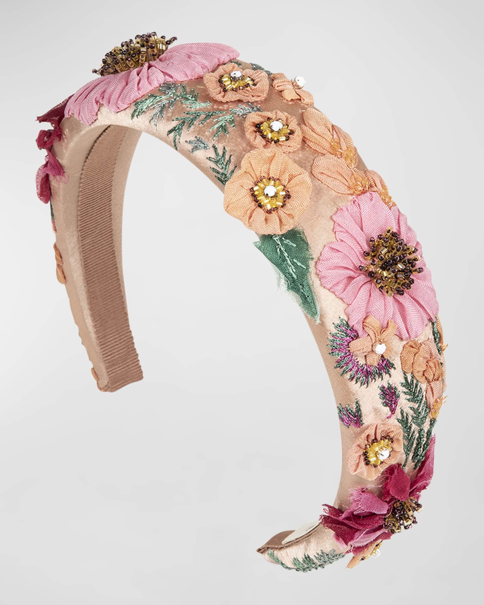 Sheryl Embellished Floral Headband  0