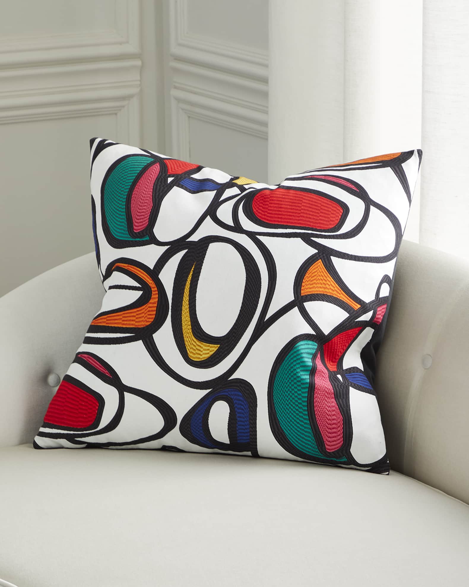 D.V. KAP Home Hirst Pillow 24 Sq. Neiman Marcus