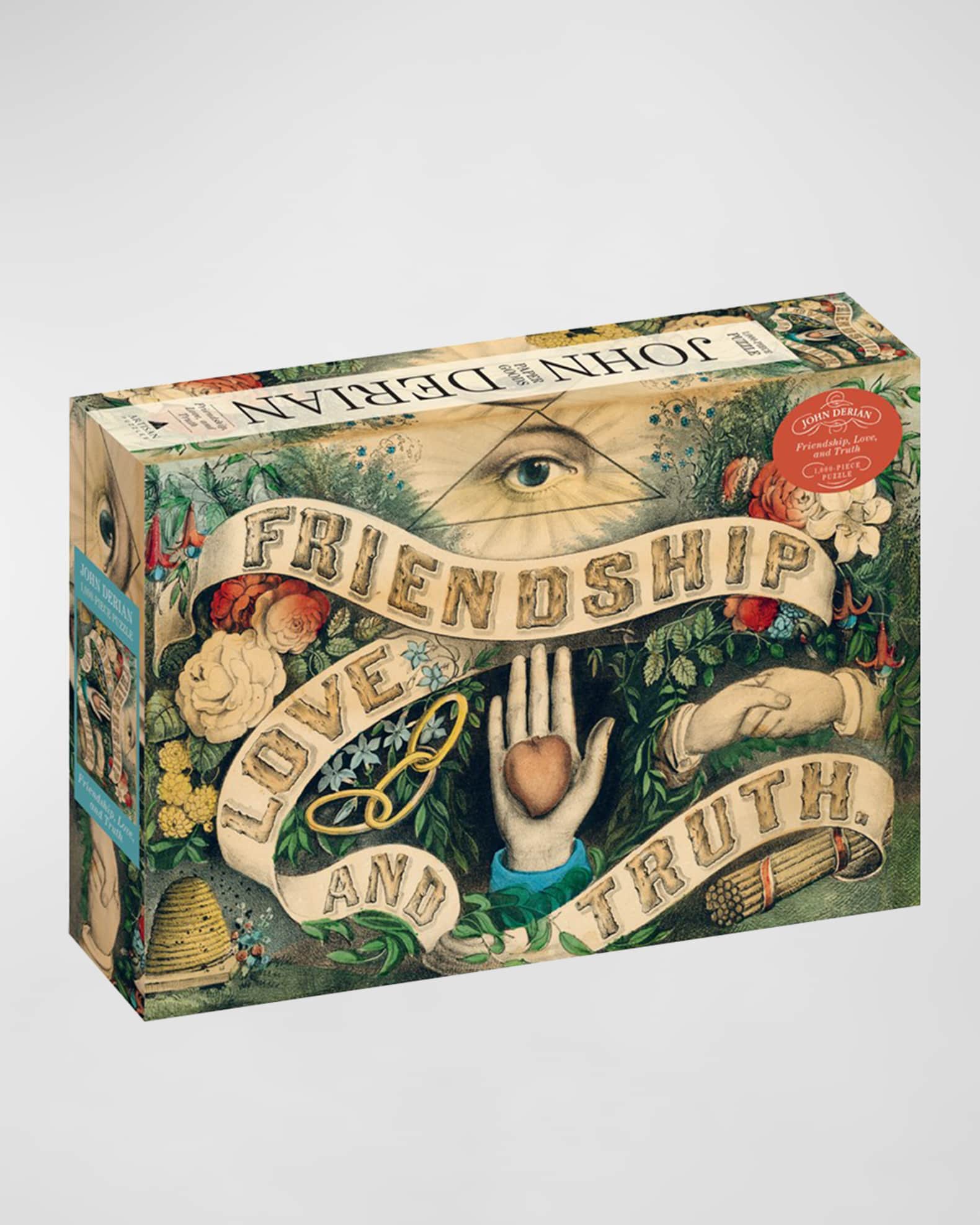 Workman John Derian Painters Palette Friendship Puzzle Bundle