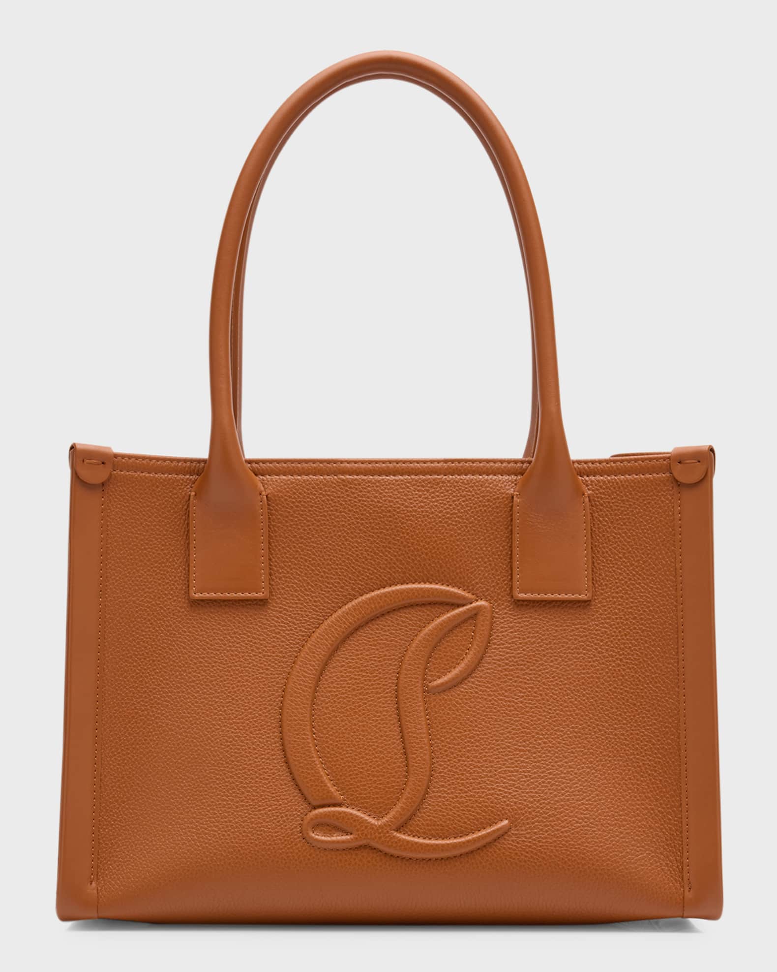 Christian Louboutin By My Side Small Tote in Leather with CL Logo