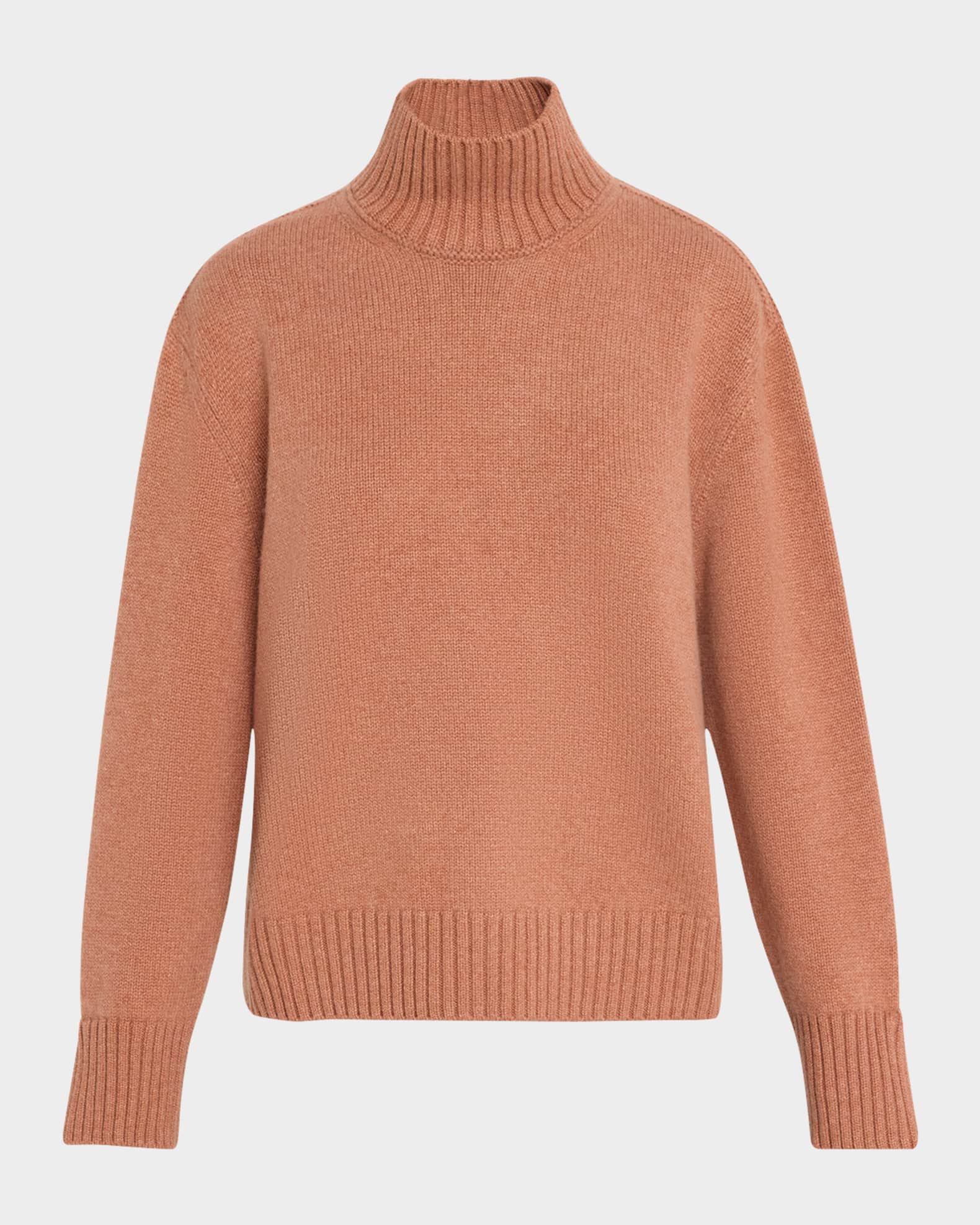 Parksville High-Neck Cashmere Sweater 0