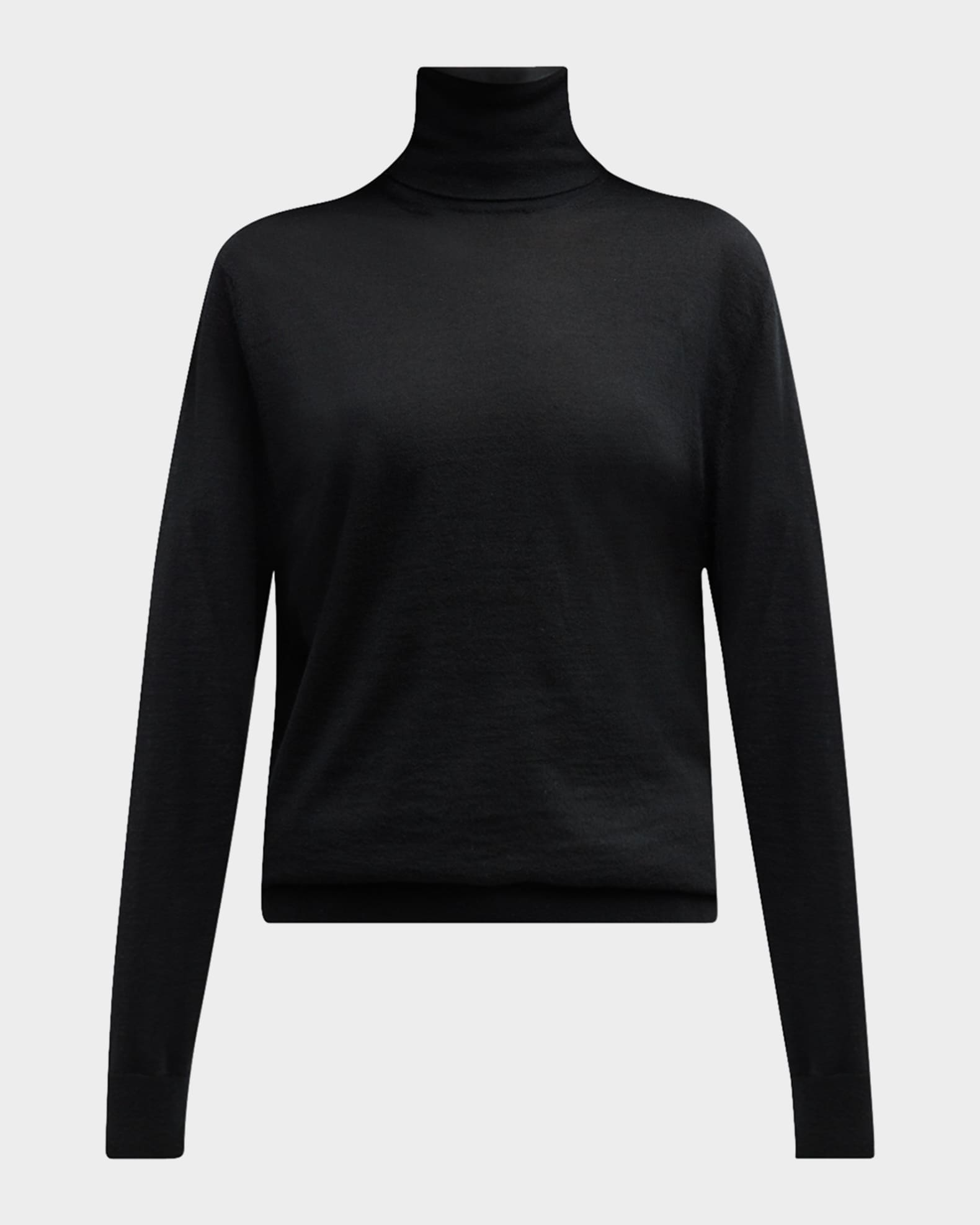 THE ROW Eva Cashmere Turtleneck Top