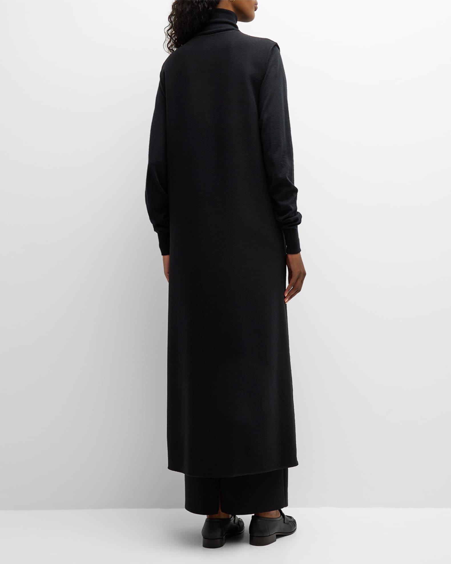 THE ROW Leendina Long Sleeveless Cashmere Coat | Neiman Marcus
