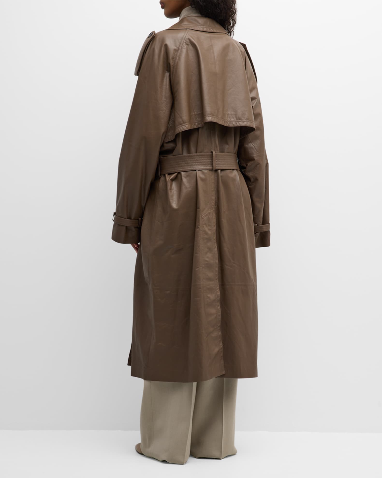 Whistles imra balloon sleeve trench cheap