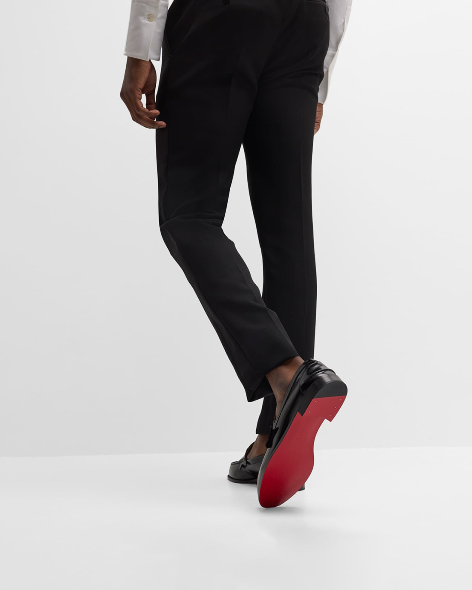 Men's Patent Leather Penny Loafers 1