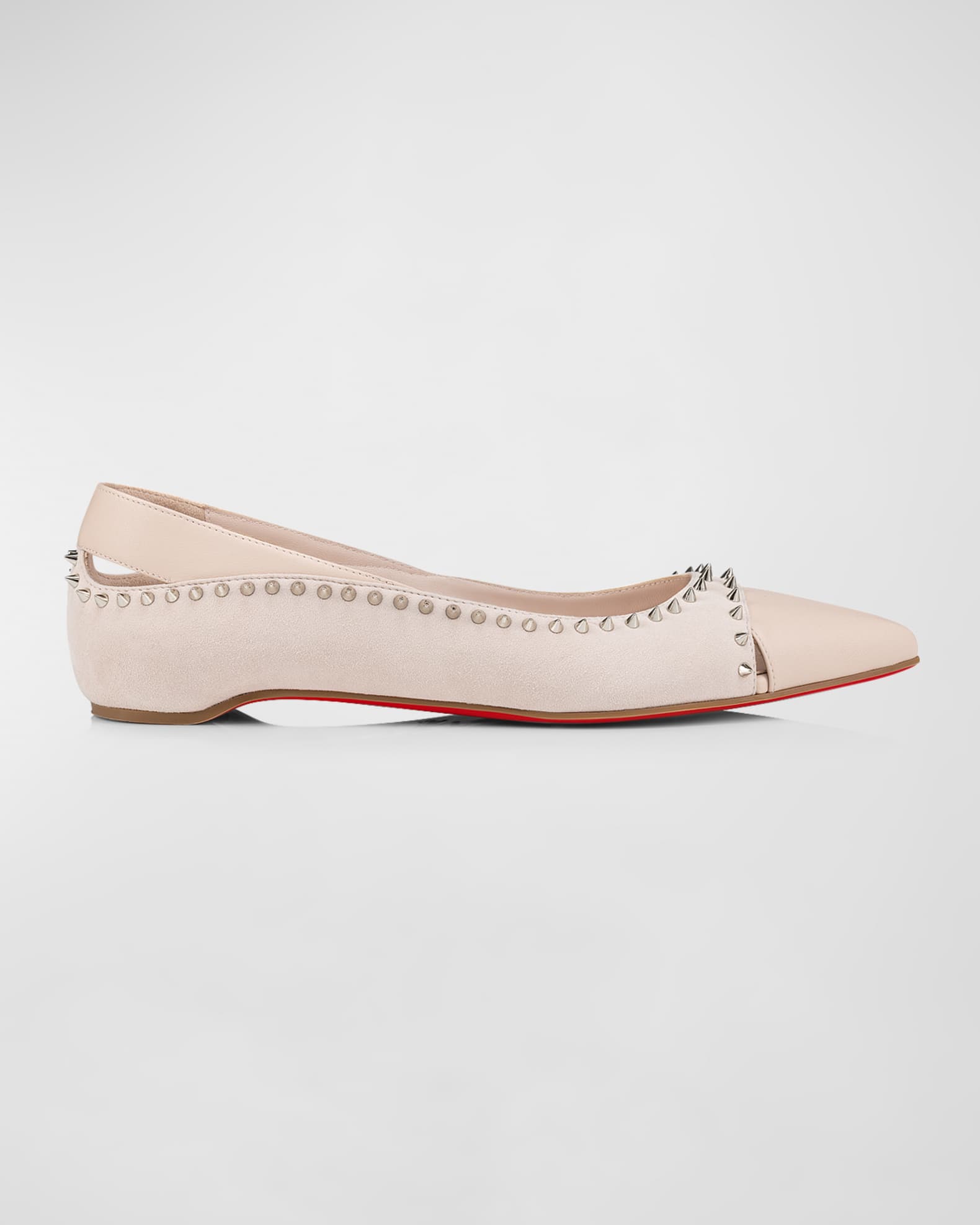 Red bottom flats for 2025 cheap