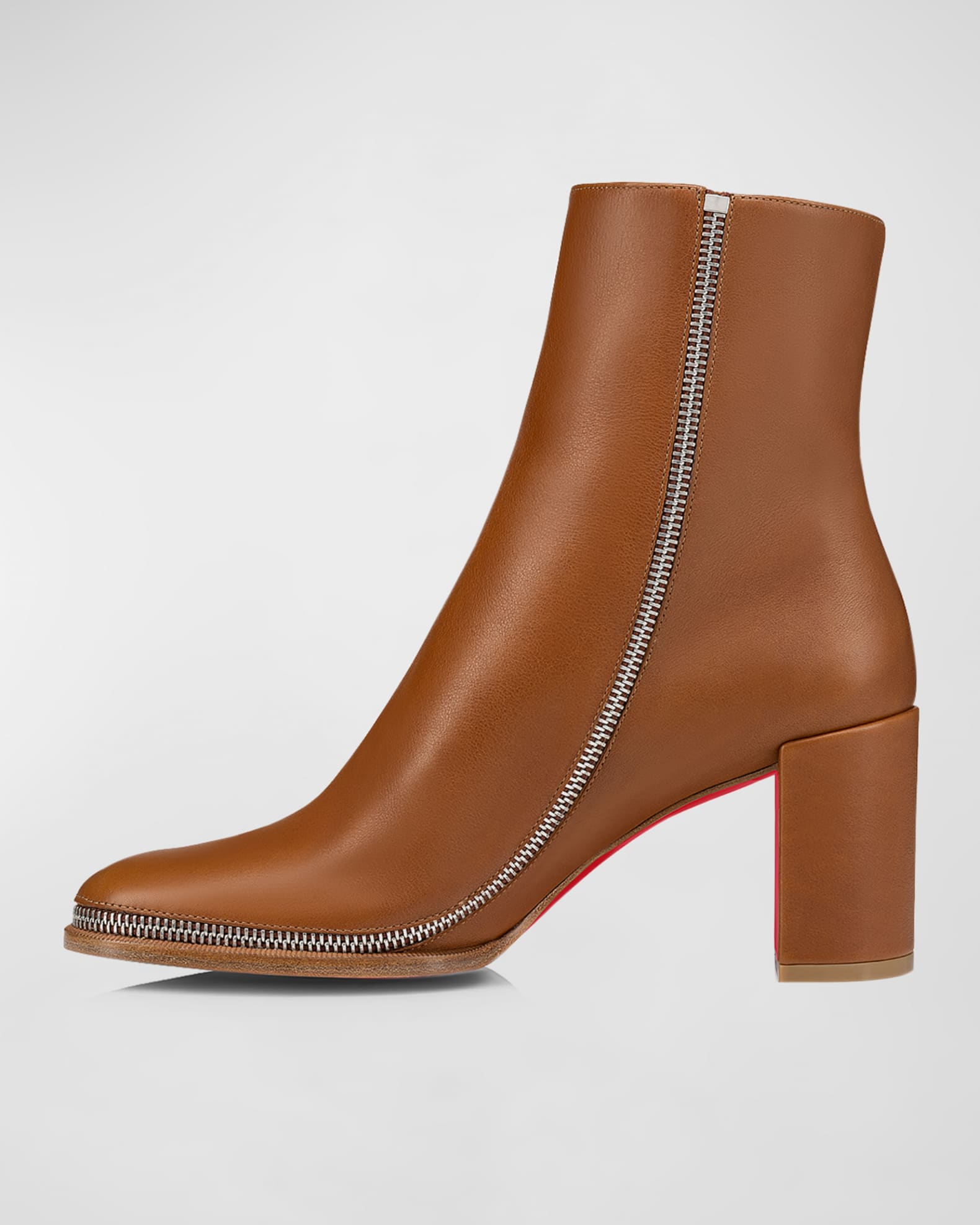 Christian louboutin zipper boots hotsell