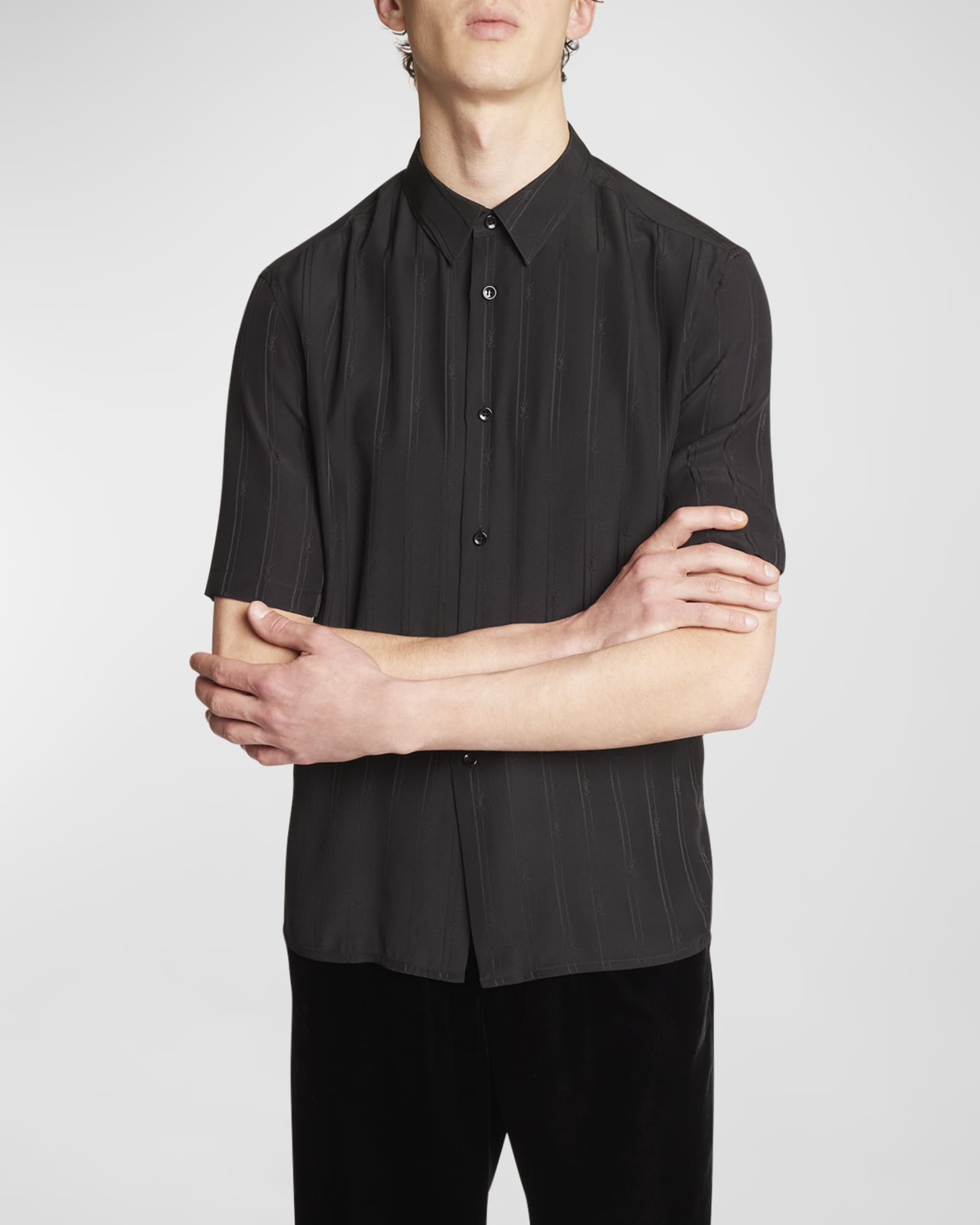 Ysl dress shirt discount