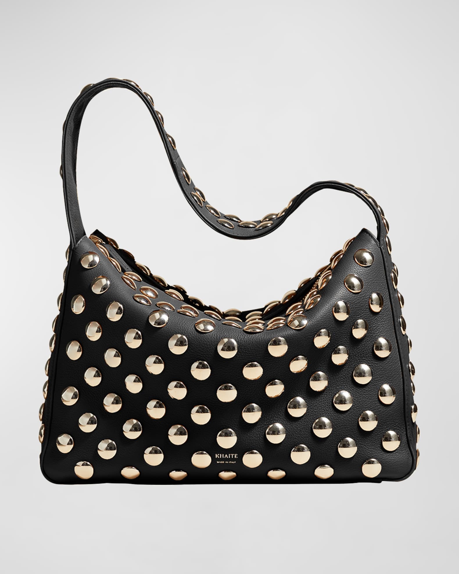 Studded leather crossbody bag store