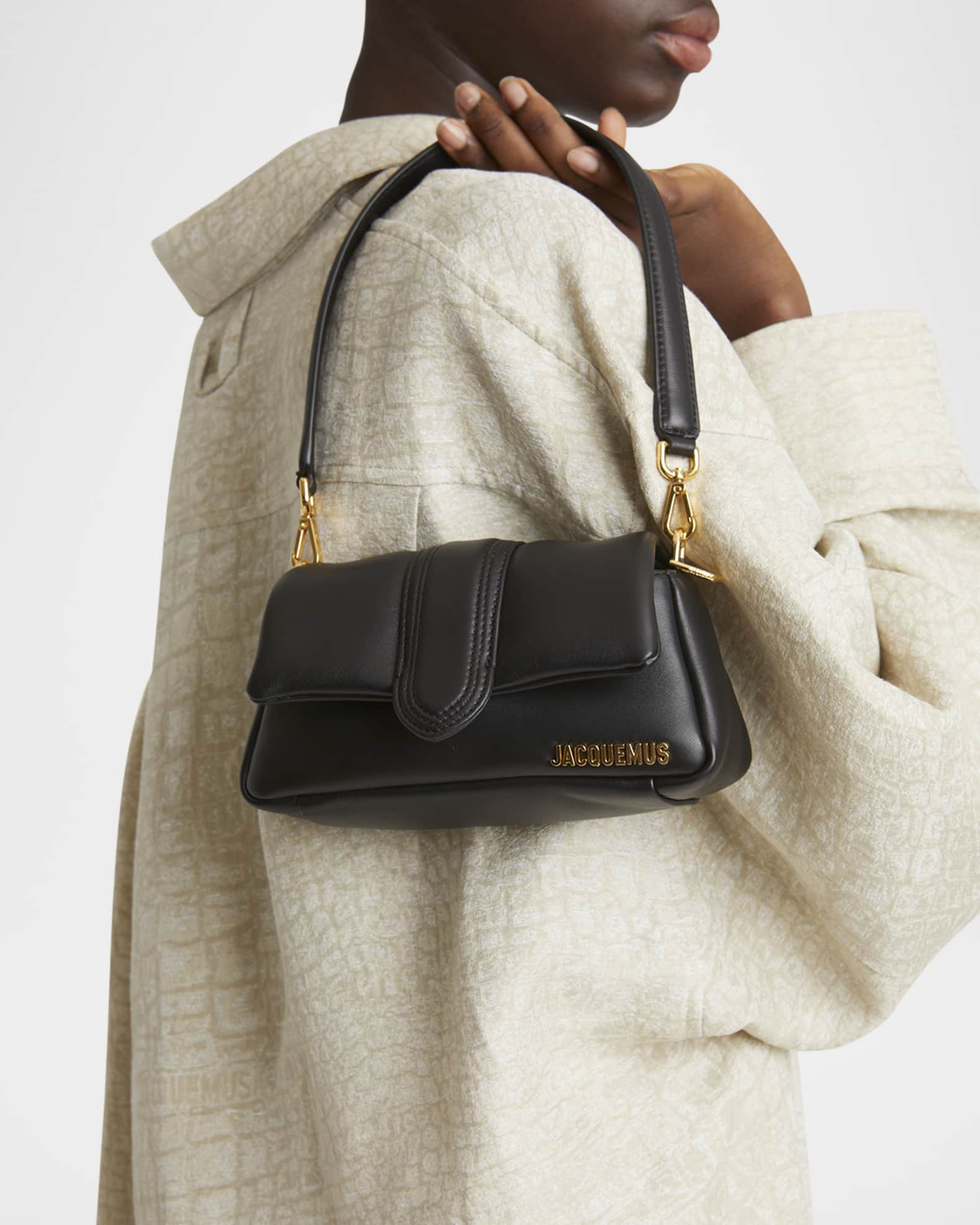 男女兼用 Jacquemus Marcus Neiman | Bag Shoulder Leather Bambimou Petit Le バッグ