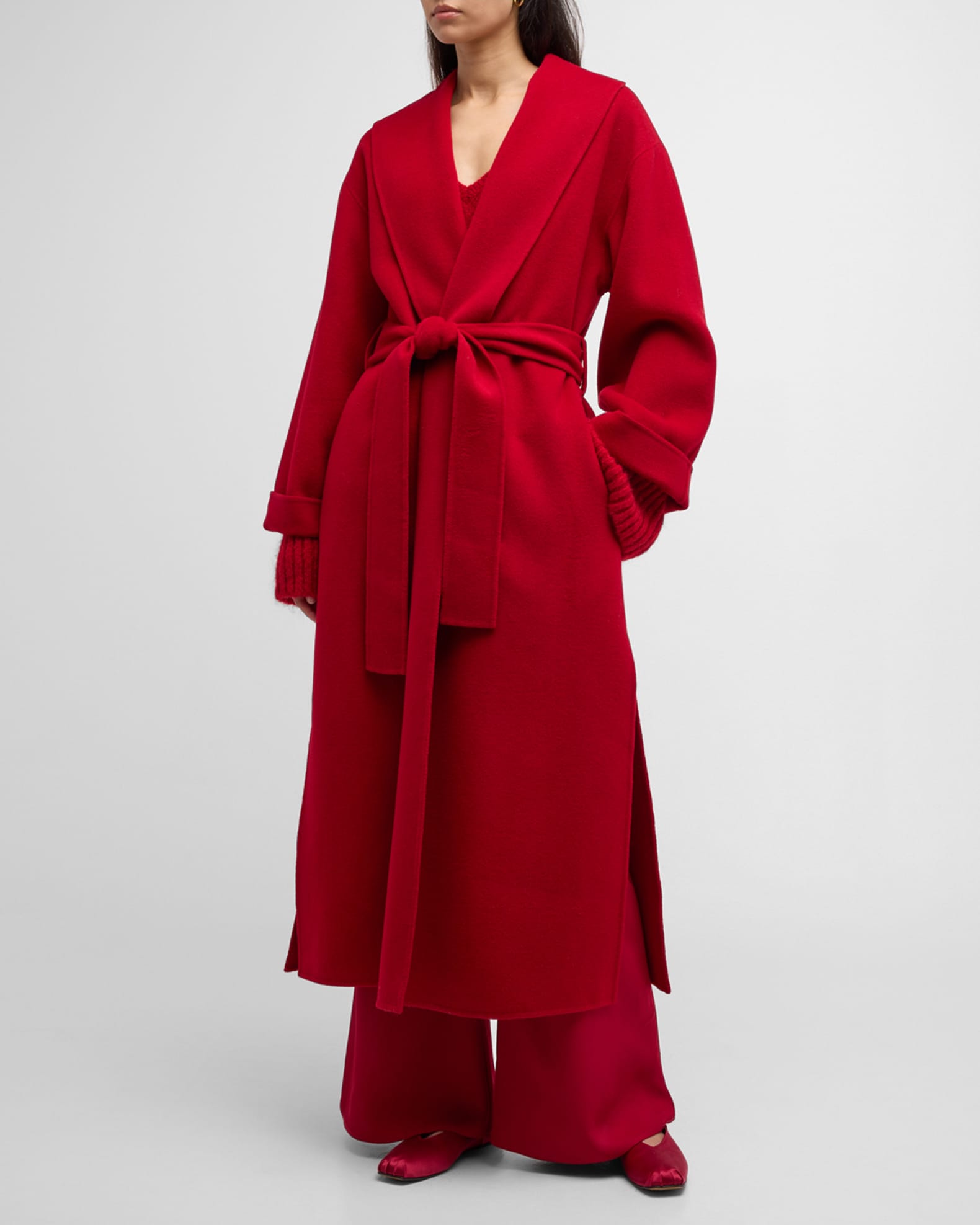 Louis Vuitton Belted Damier Robe - Grey Lounge & Sleepwear