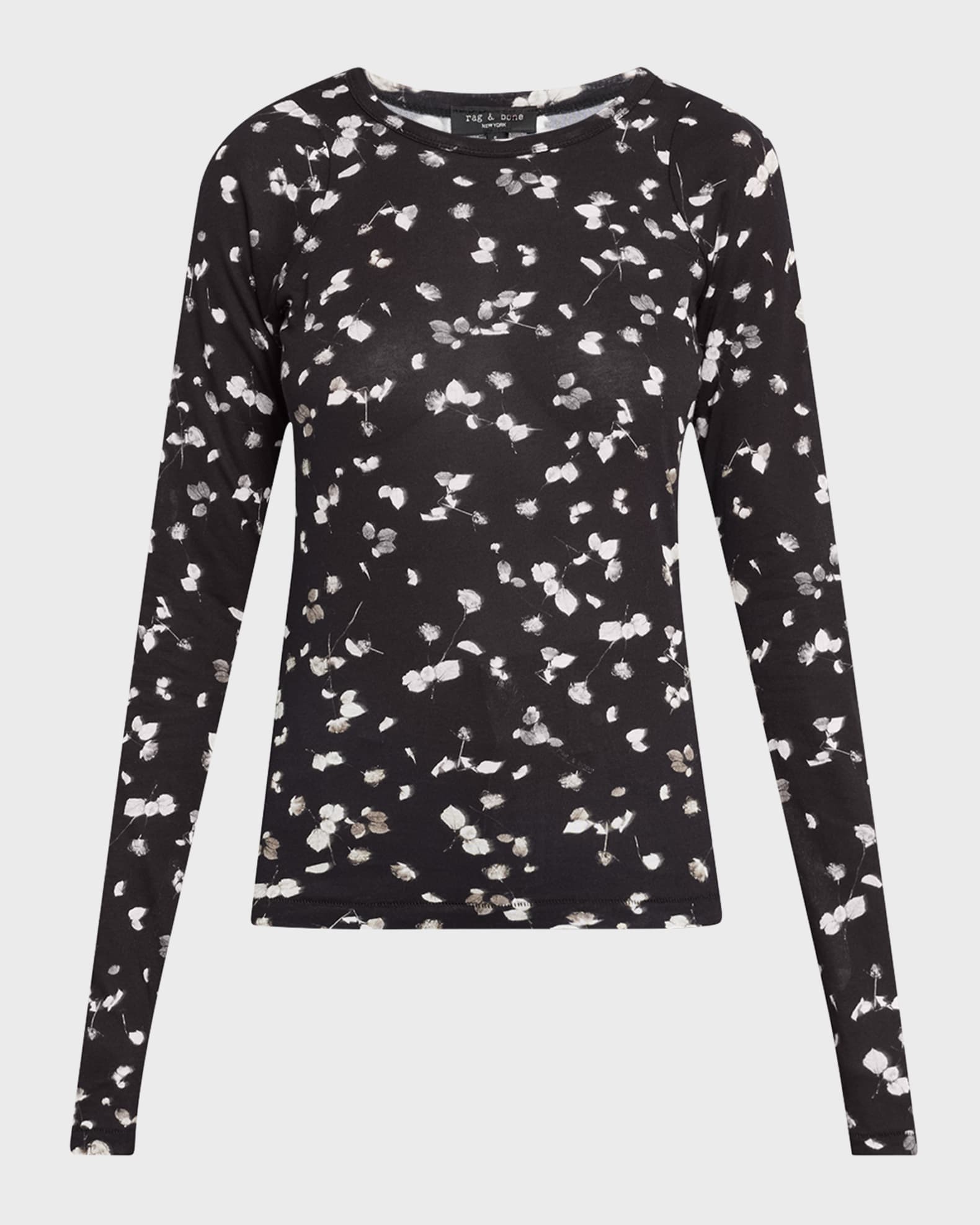 Shaw Paneled Long-Sleeve Top 0