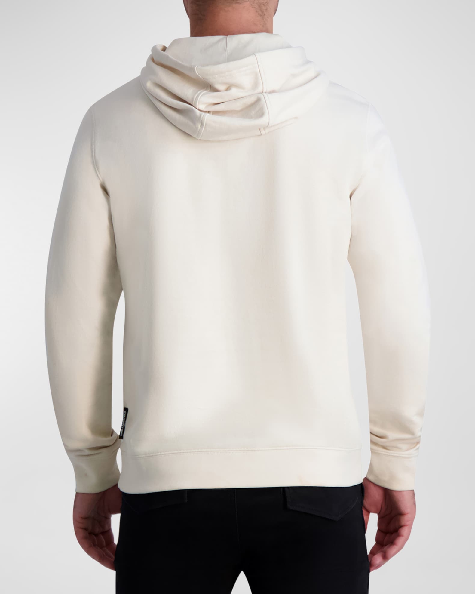 Embossed LV Cashmere Hoodie - Men - Ready-to-Wear