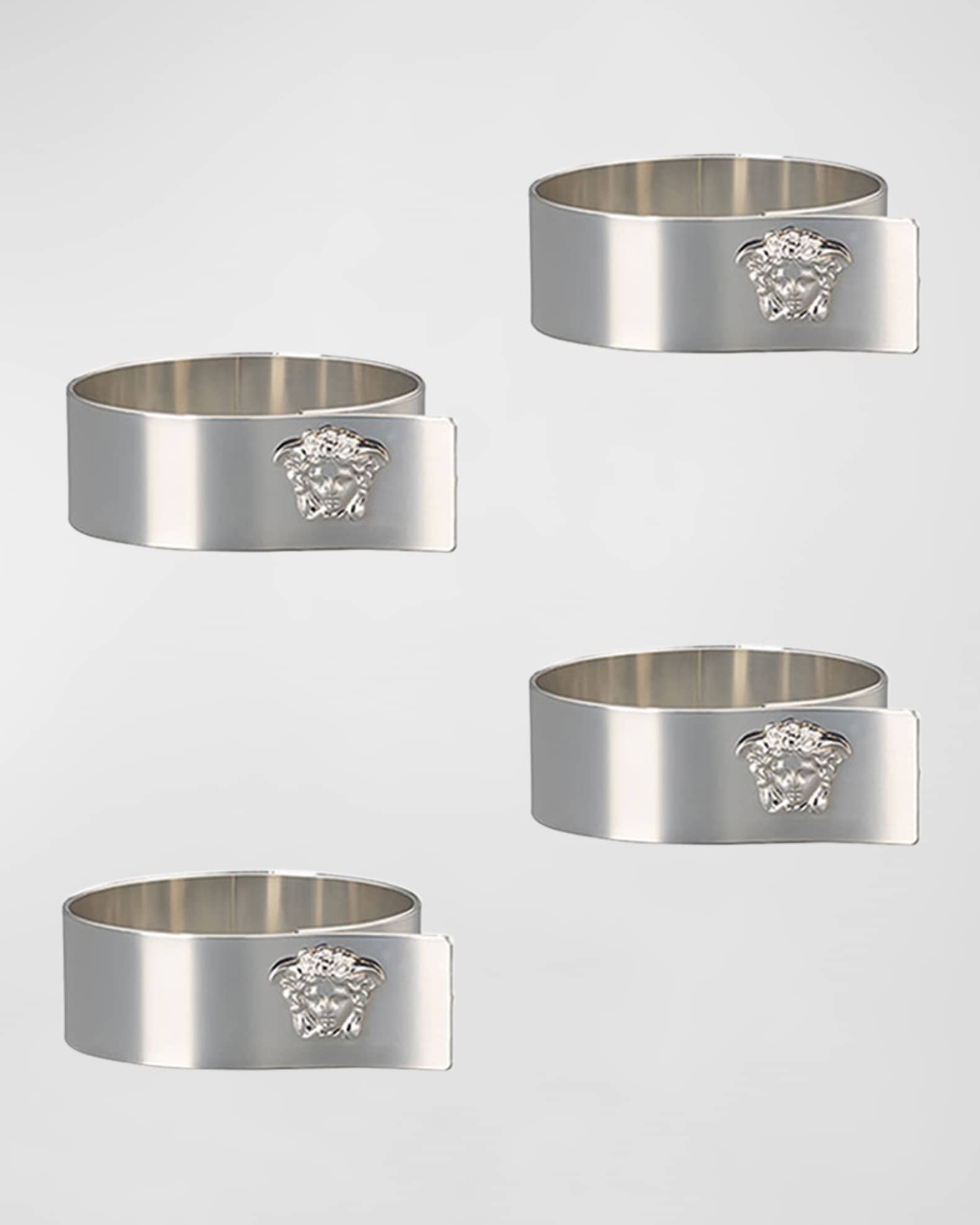 Medusa Napkin Ring, Set of 4  0