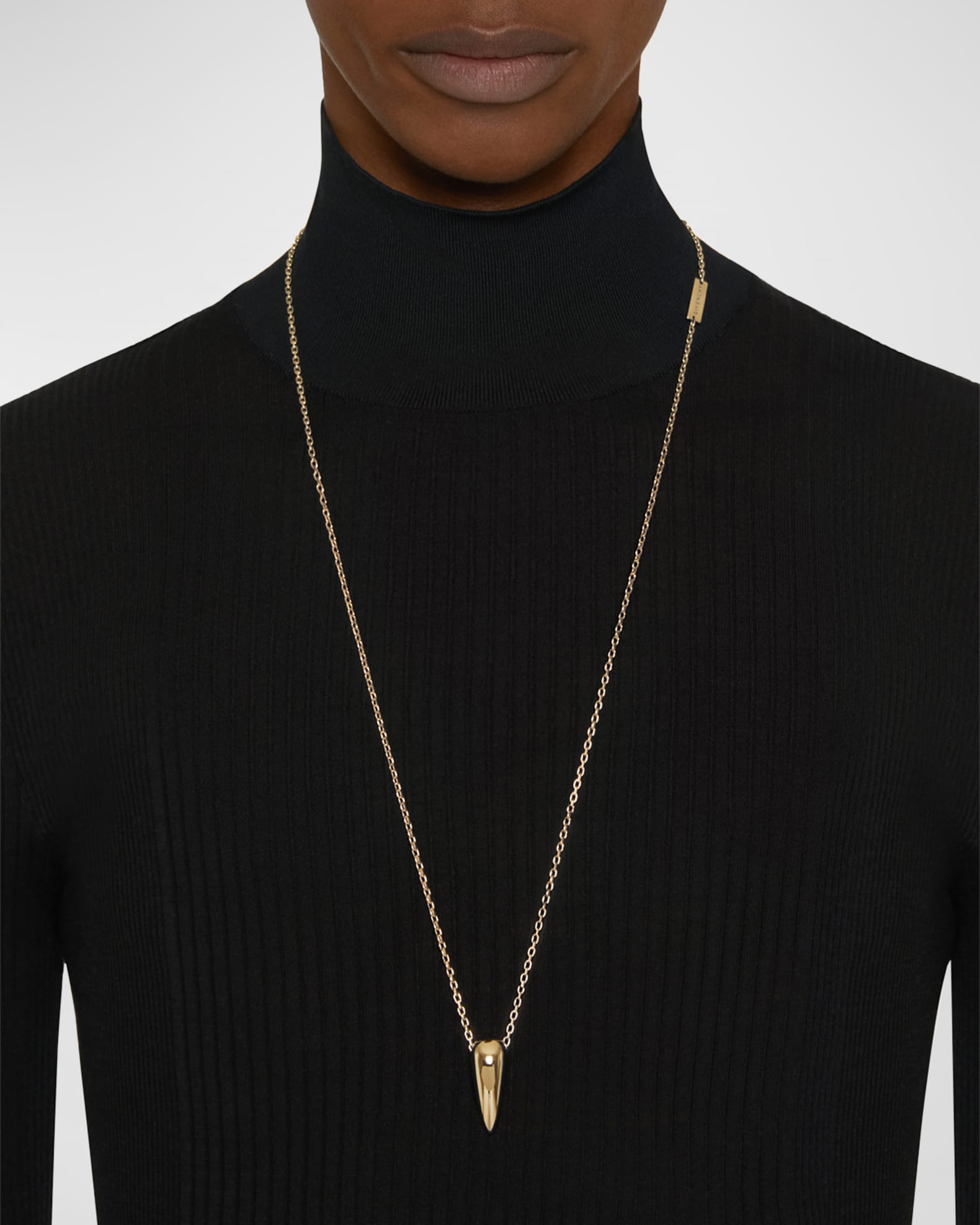 Men's G Tears Pendant Necklace  1