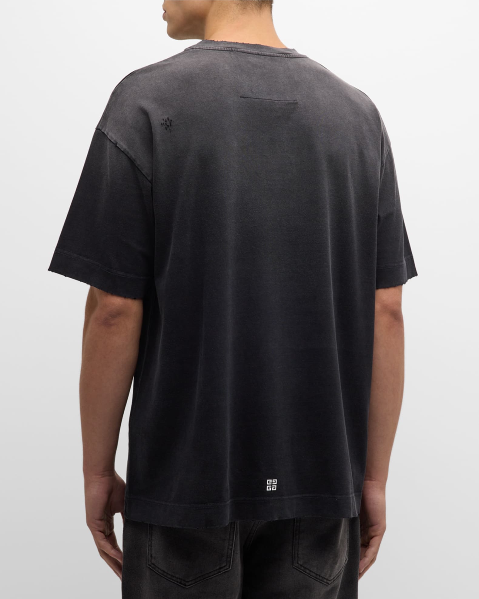 Givenchy Men's Distressed Graphic T-Shirt | Neiman Marcus