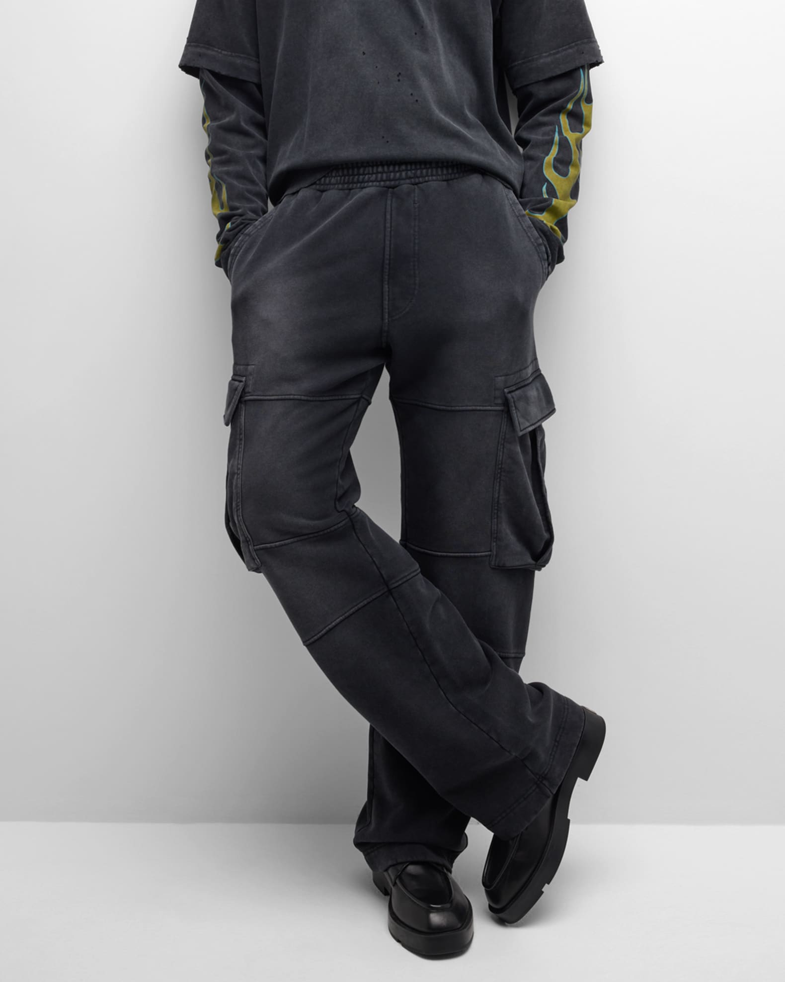 Black Slim-Fit Cargo Pants by Givenchy on Sale