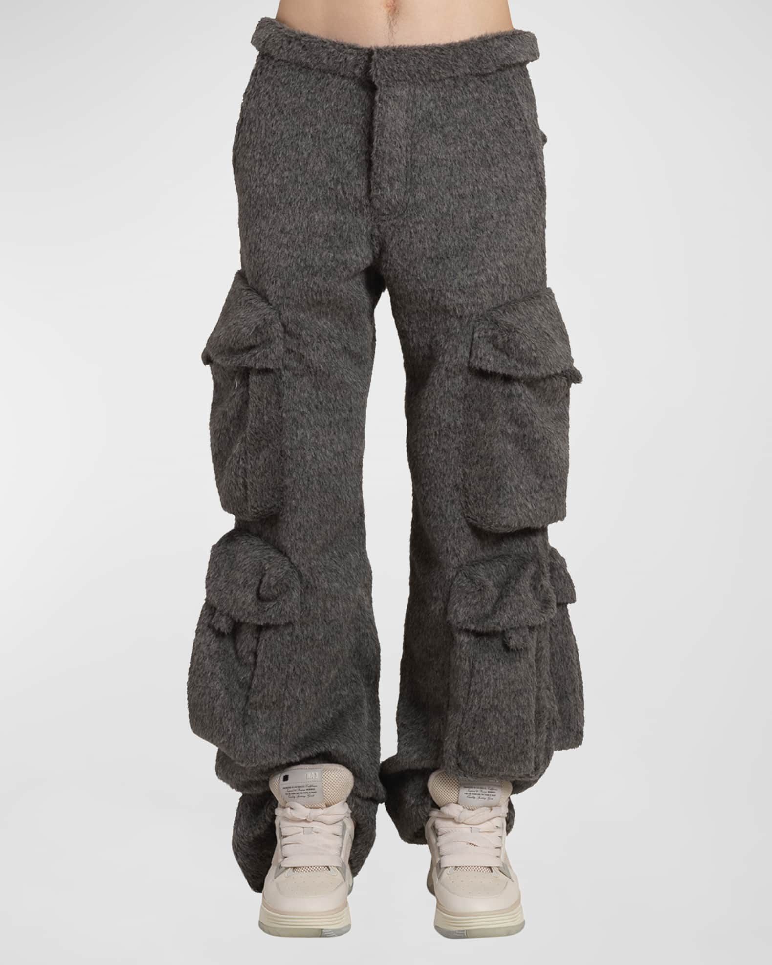 Buy Women's Solid Cargo Pants with Drawstring Detail Online