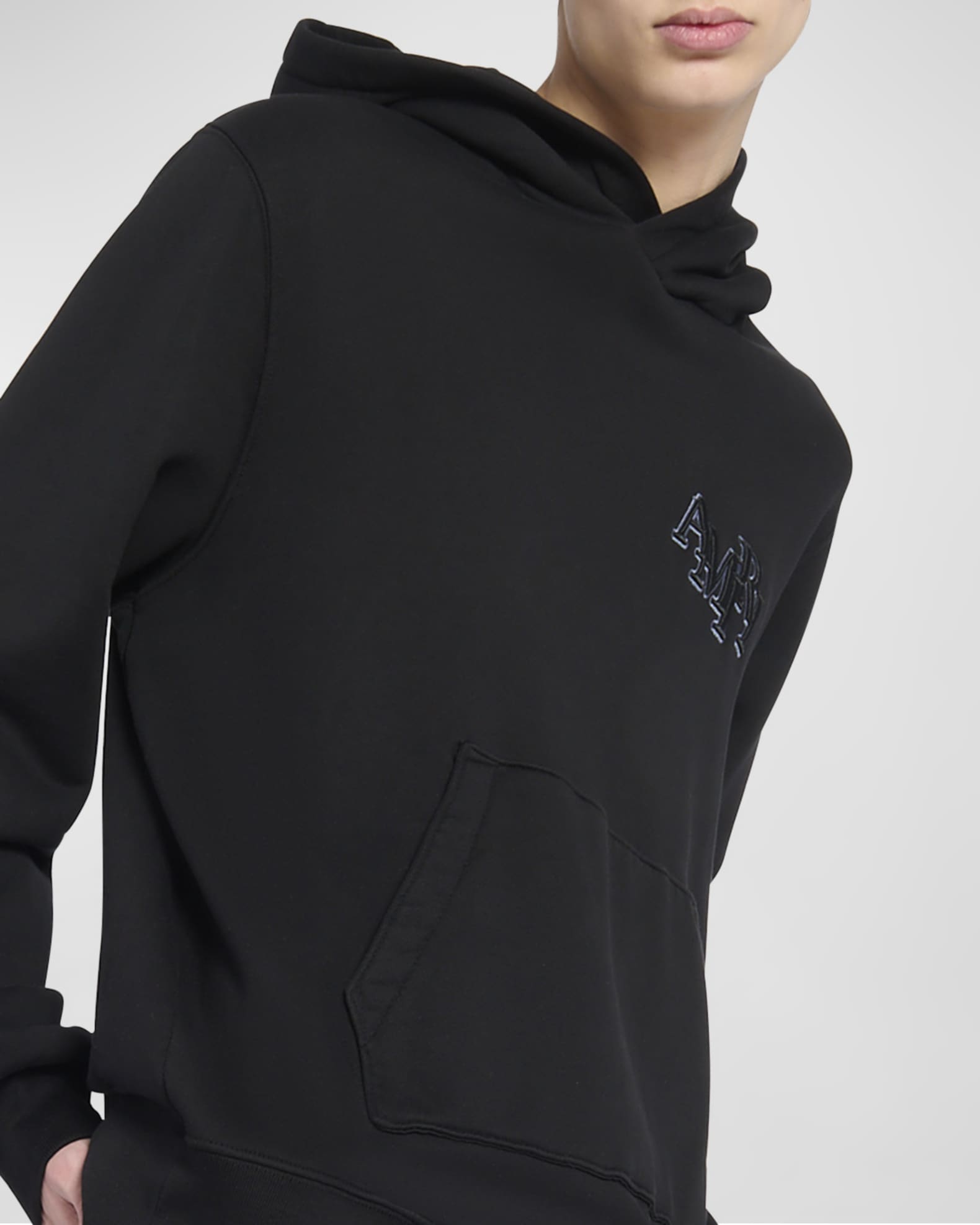 Amiri Men's Staggered Logo Hoodie | Neiman Marcus