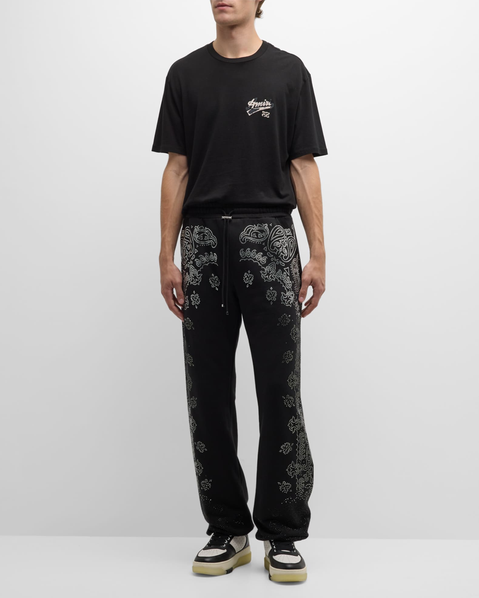Bandana sweatpants sale