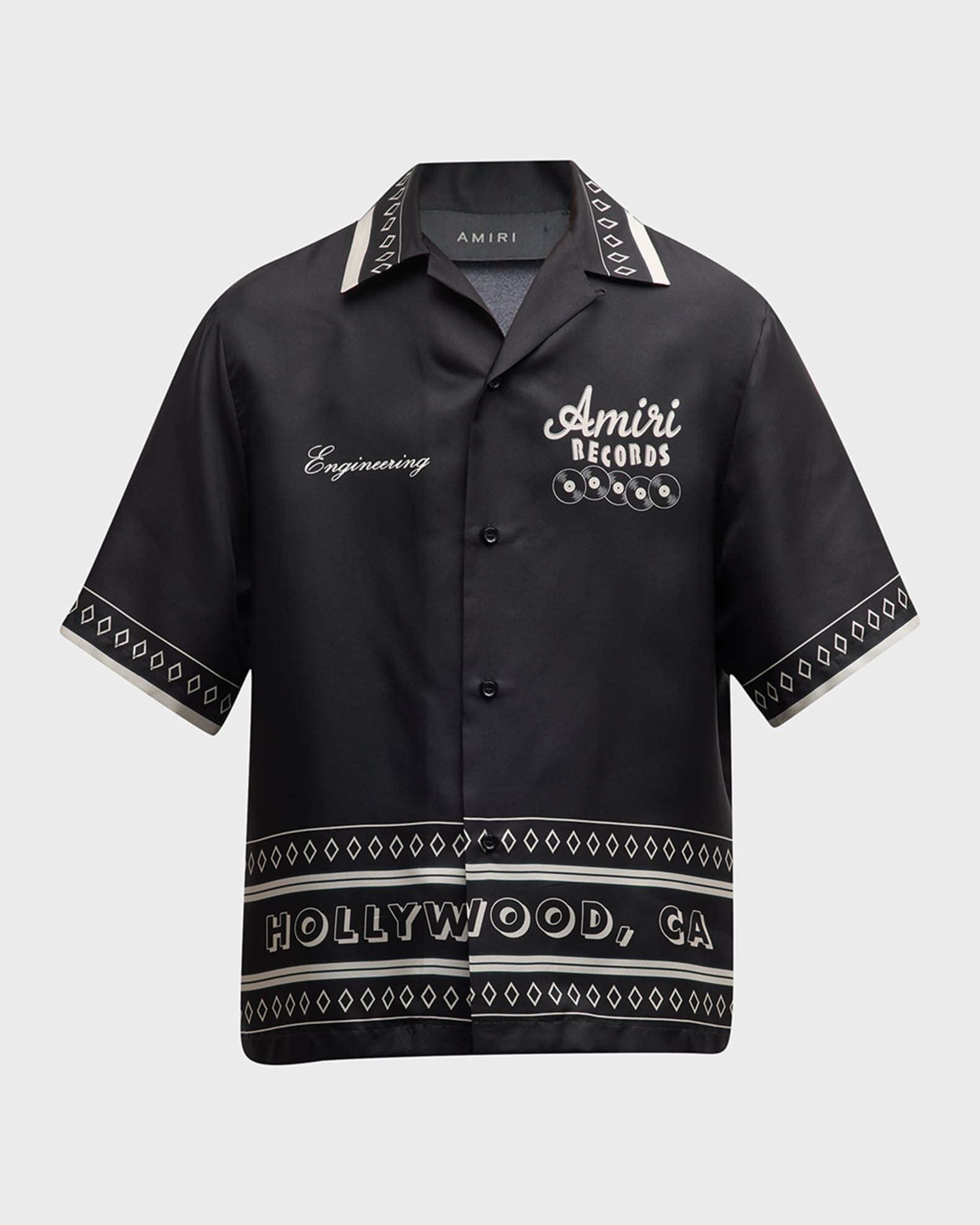 AMIRI Varsity Patch Camp Shirt