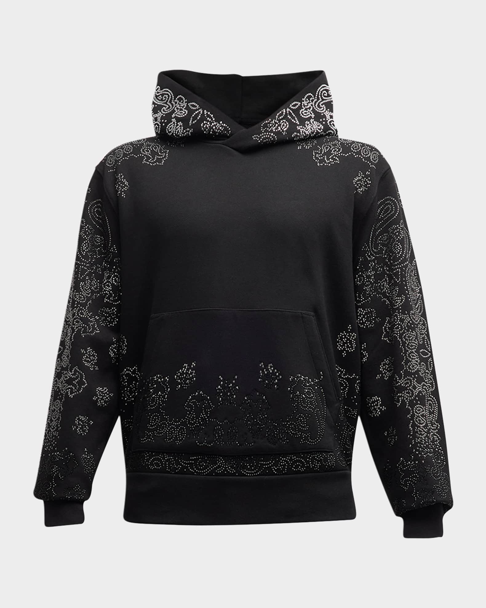 Men s Crystal Bandana Hoodie