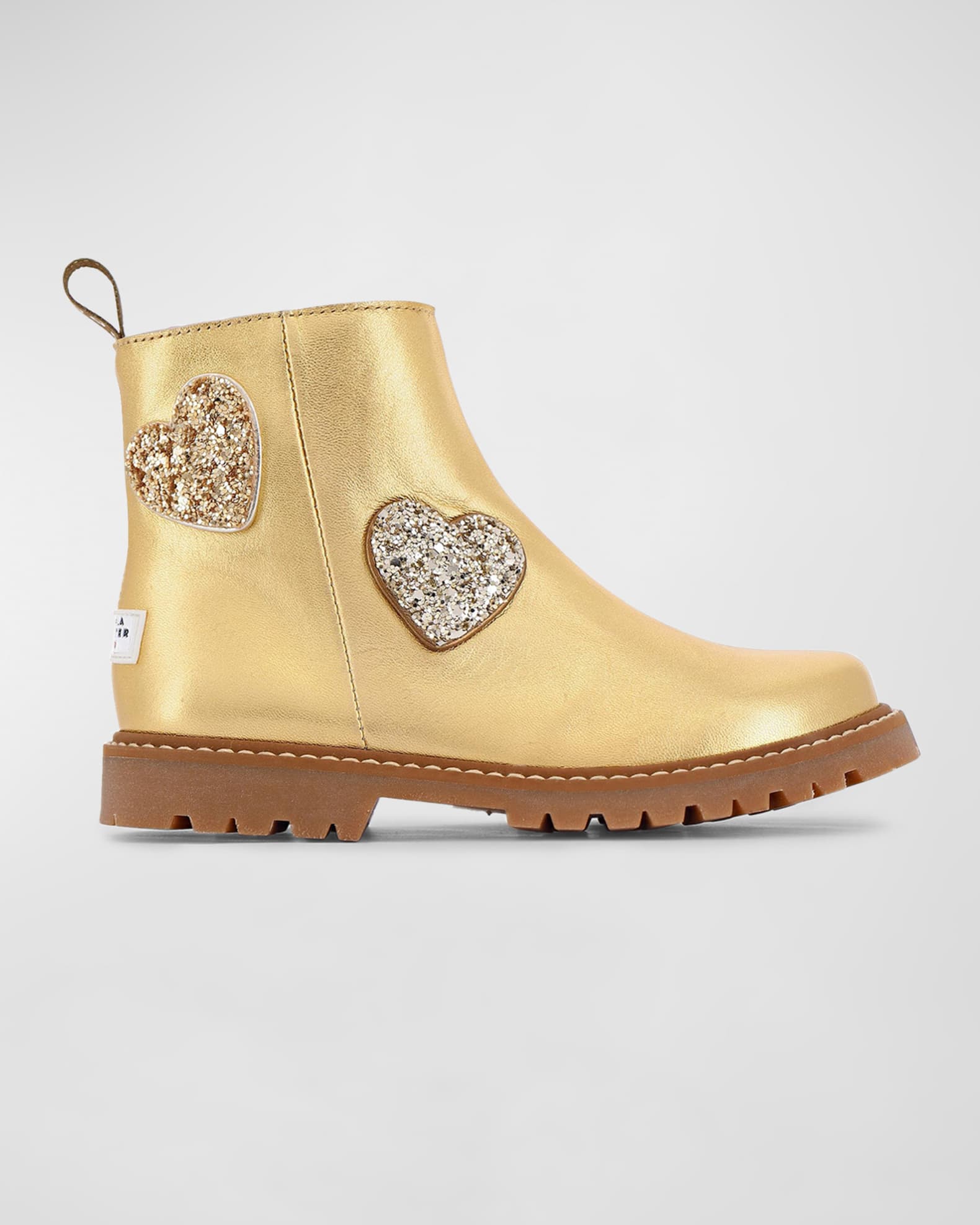 Toddler gold glitter boots cheap