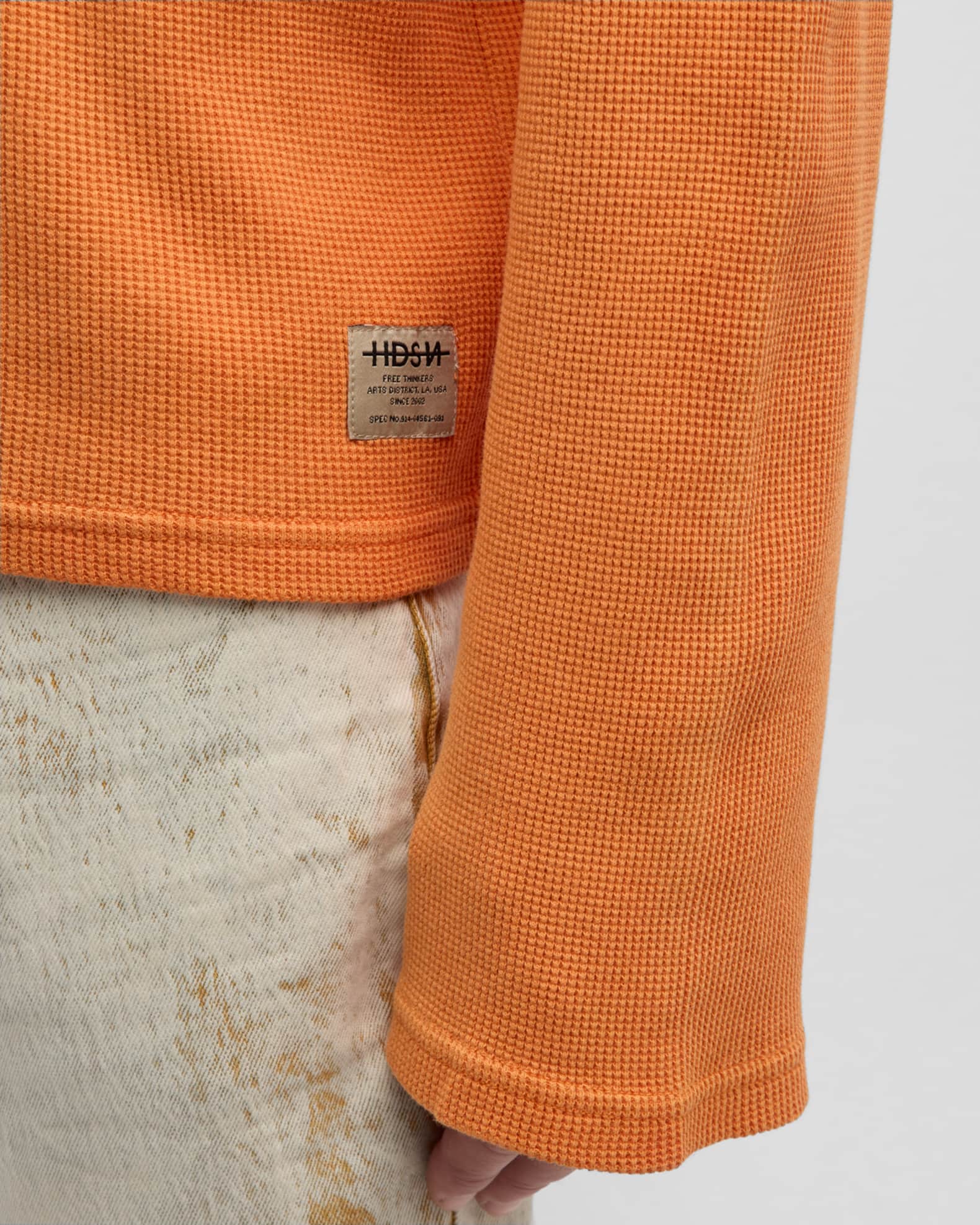 Hudson Men's Relaxed Fit Thermal Hoodie Neiman Marcus