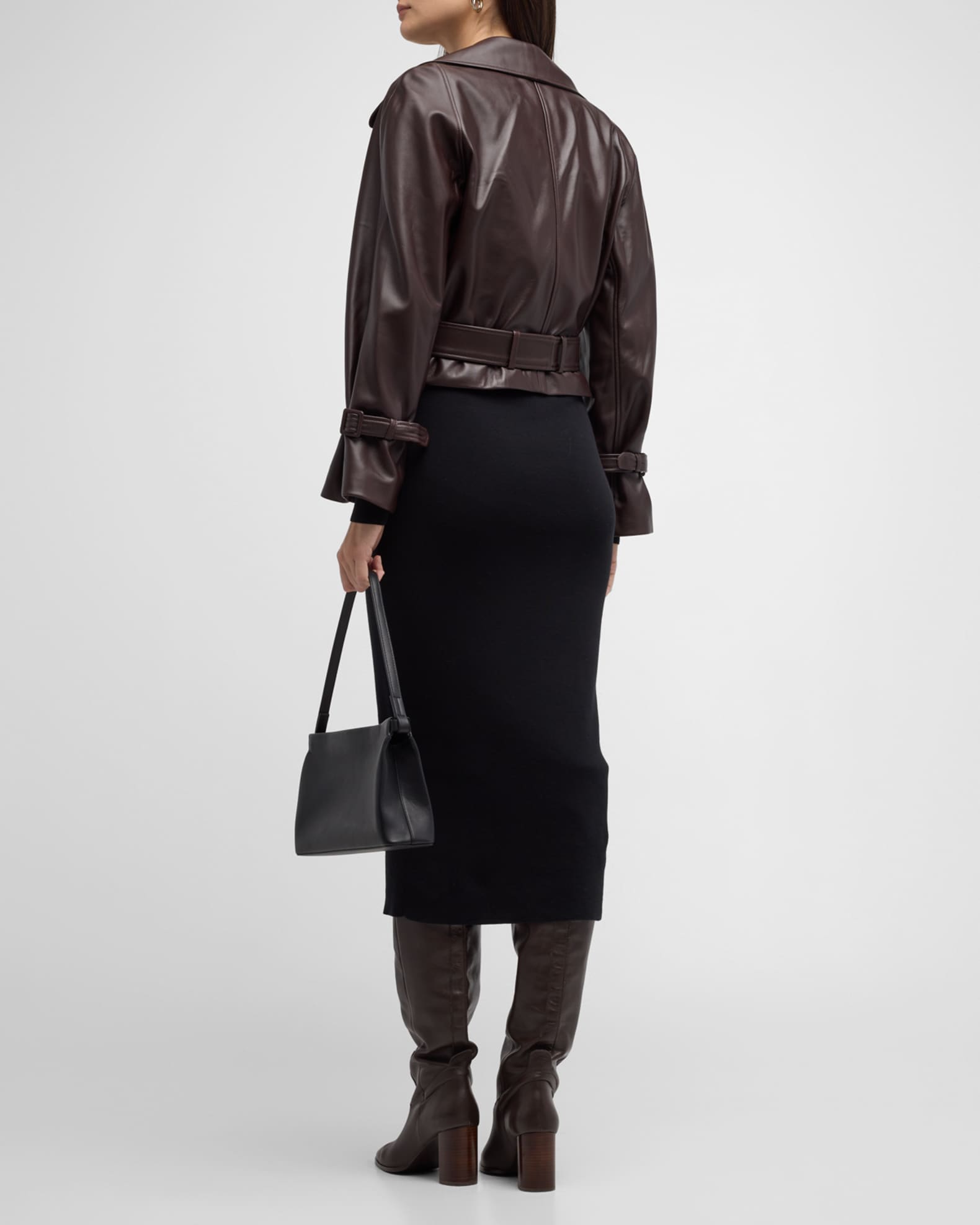 Tori - Short Leather Jacket by The Nevermore