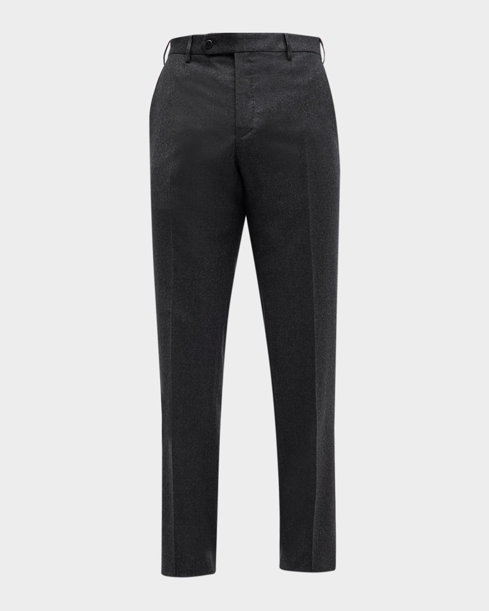 Pantalon Costume Zanella Parker – Taille 32, 100% Laine, Noir, Neuf Avec étiquettes