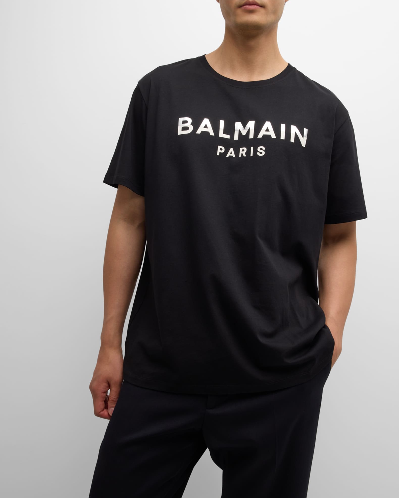 Balmain t shirt fit 2025