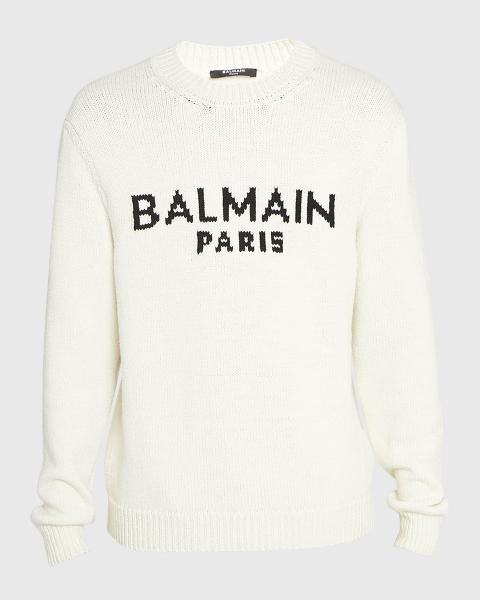 Balmain logo sweater sale