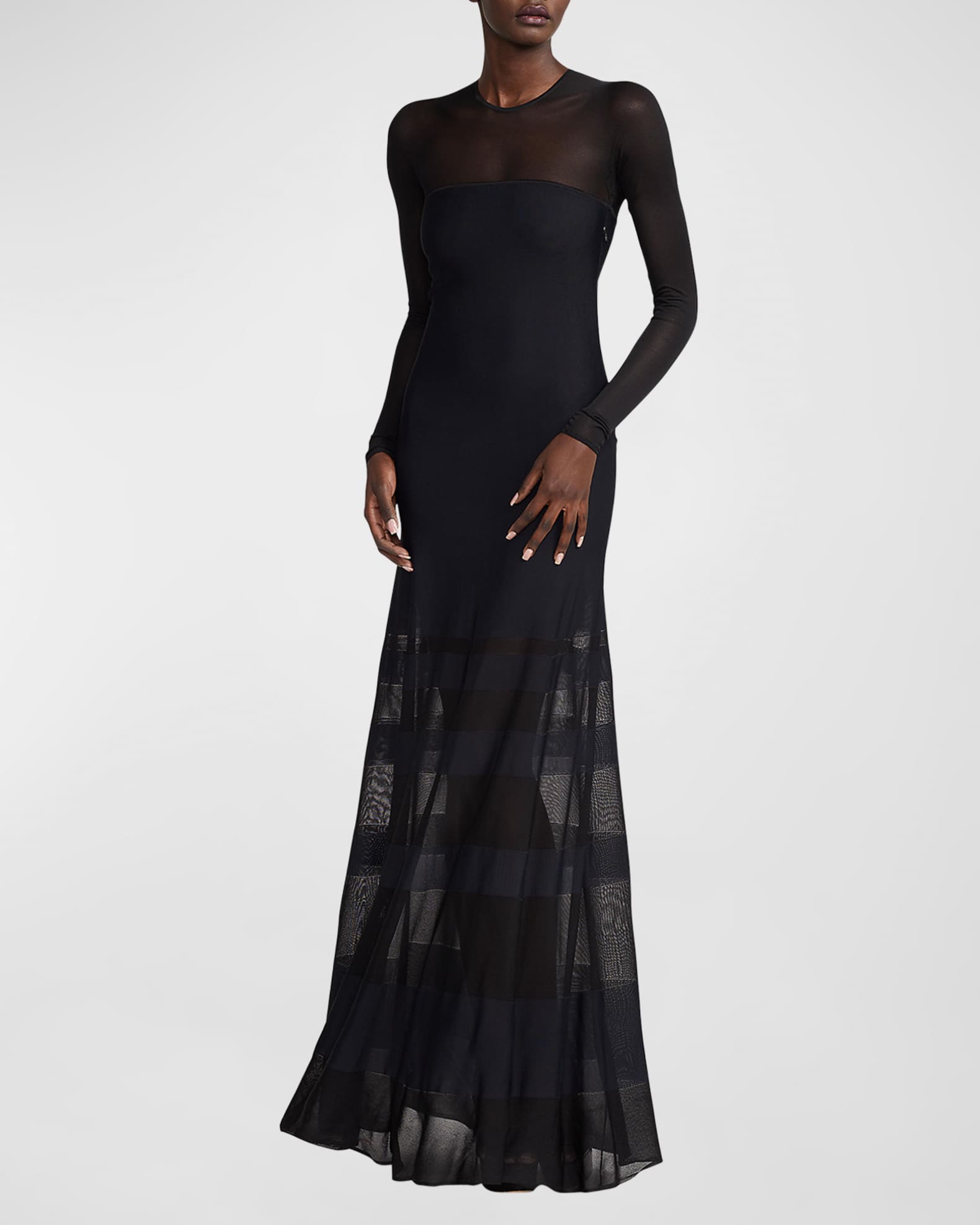 Neiman marcus black gowns best sale