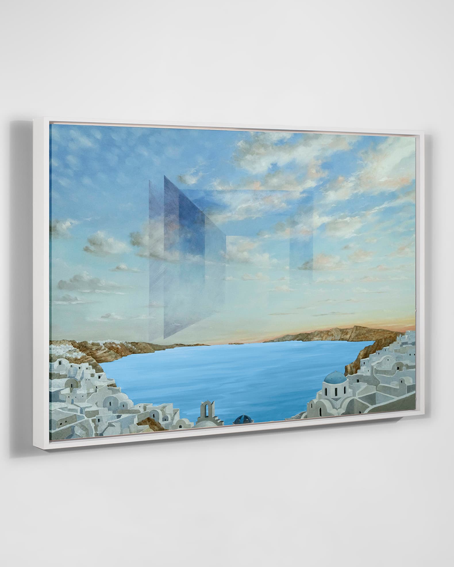 "Santorini" Giclee by Lisa Cuscuna  1