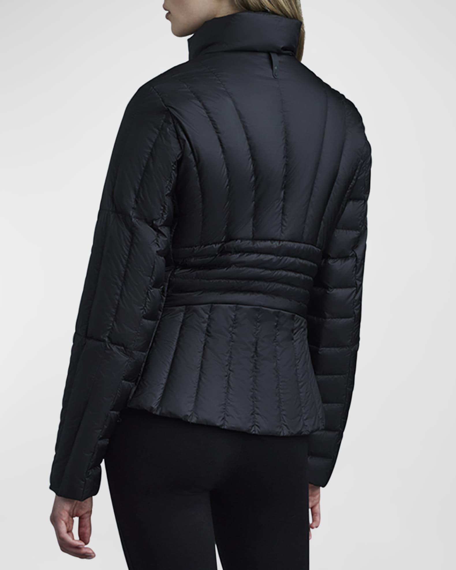 Mackage Lany Light-Down Vertical Quilted Puffer Jacket | Neiman Marcus