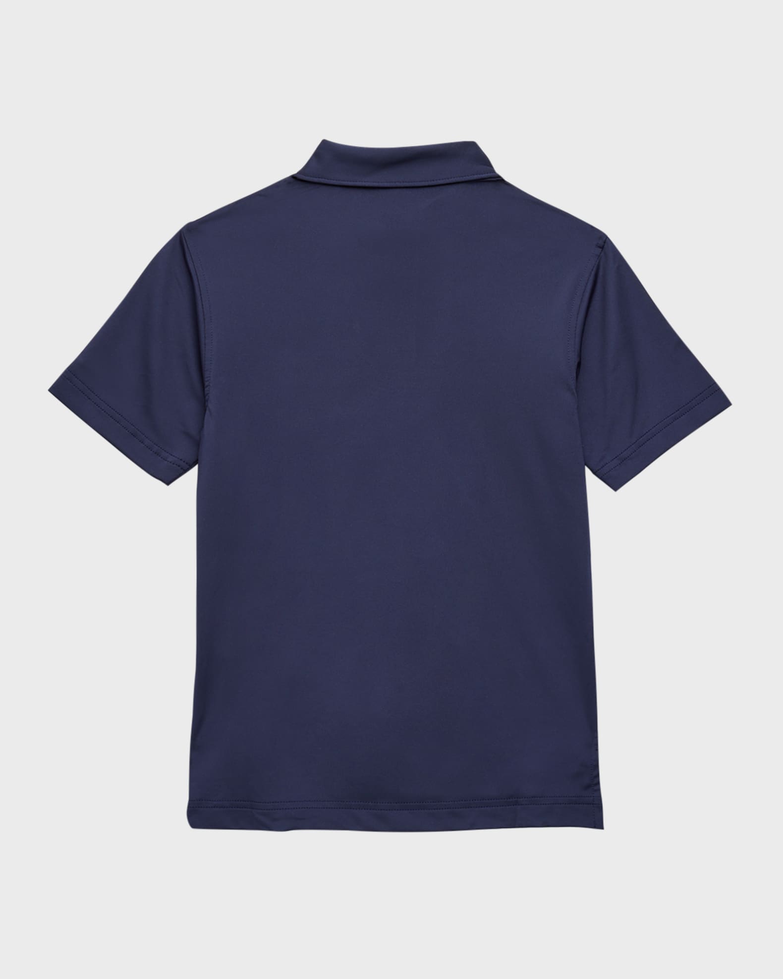 Boy's Solid Youth Performance Polo Shirt, Size XS-XL 1